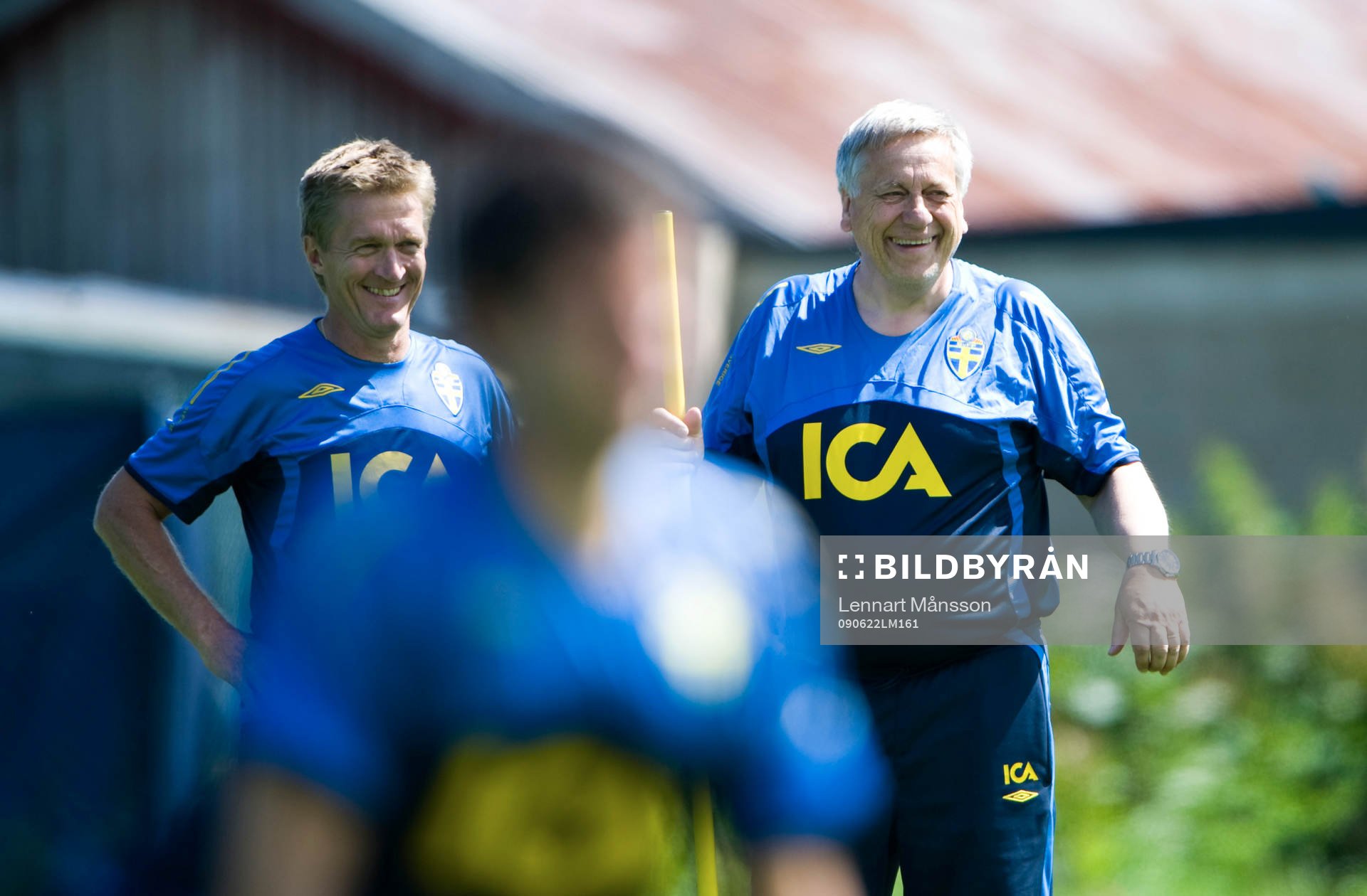 Förbundskapten Tommy Söderberg och spionen Göran
