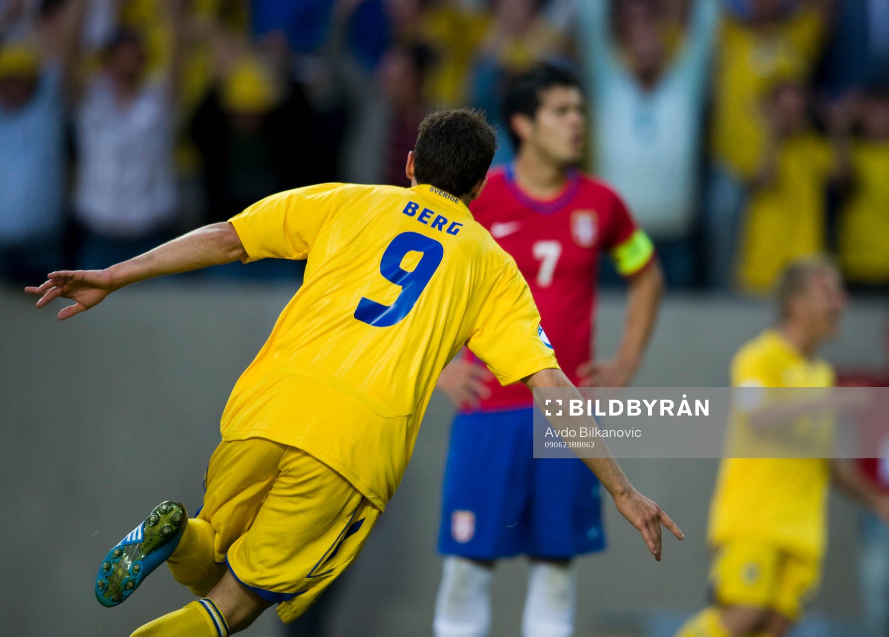 Marcus Berg, jubel, Sverige