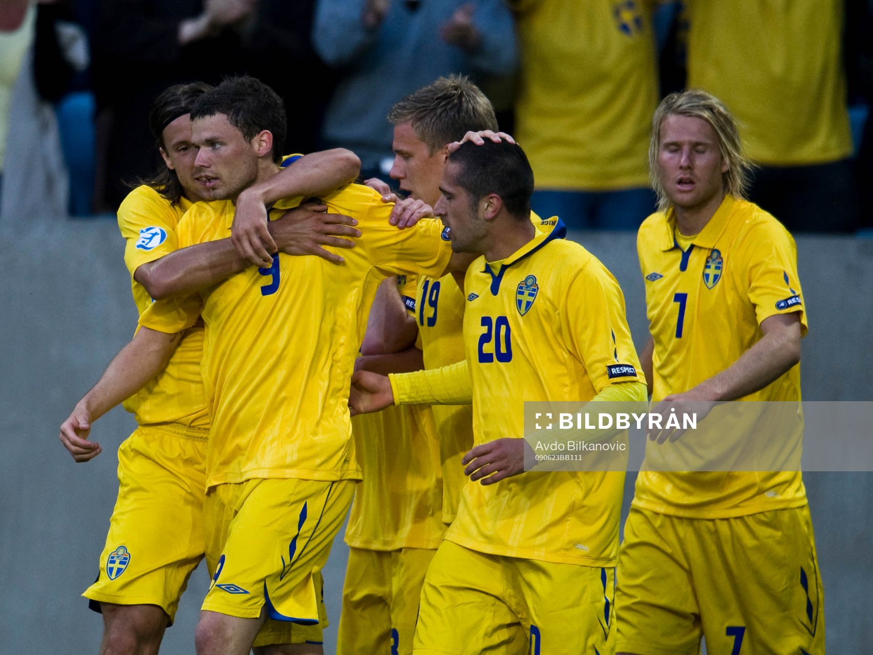  Marcus Berg, Jubel, Sverige