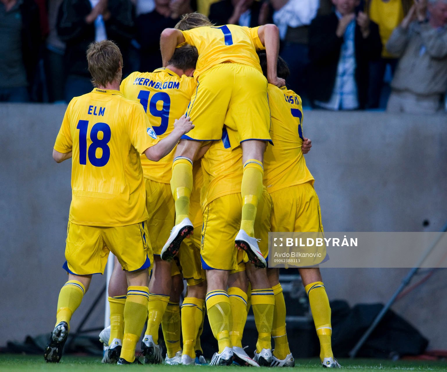  Marcus Berg, Sverige, jubel, glädje.