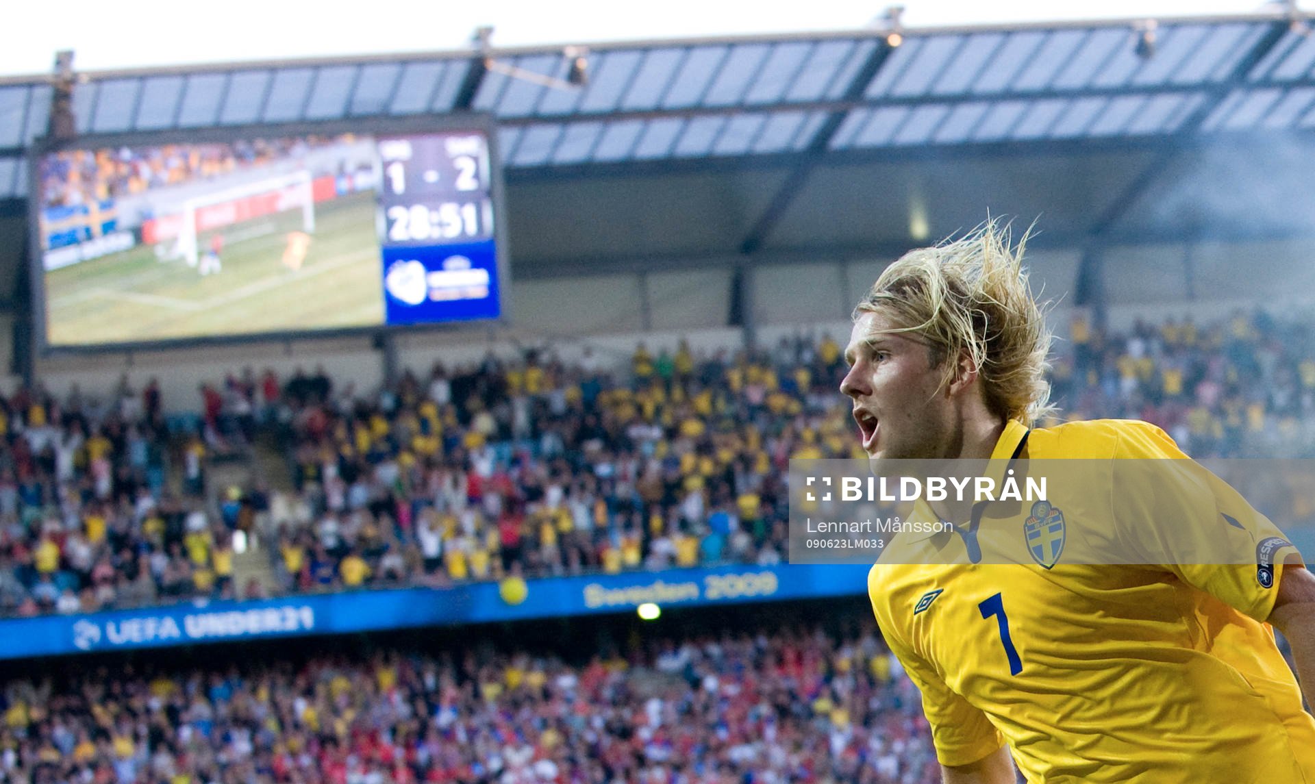 3-1 Ola Toivonen, jubel, glädje