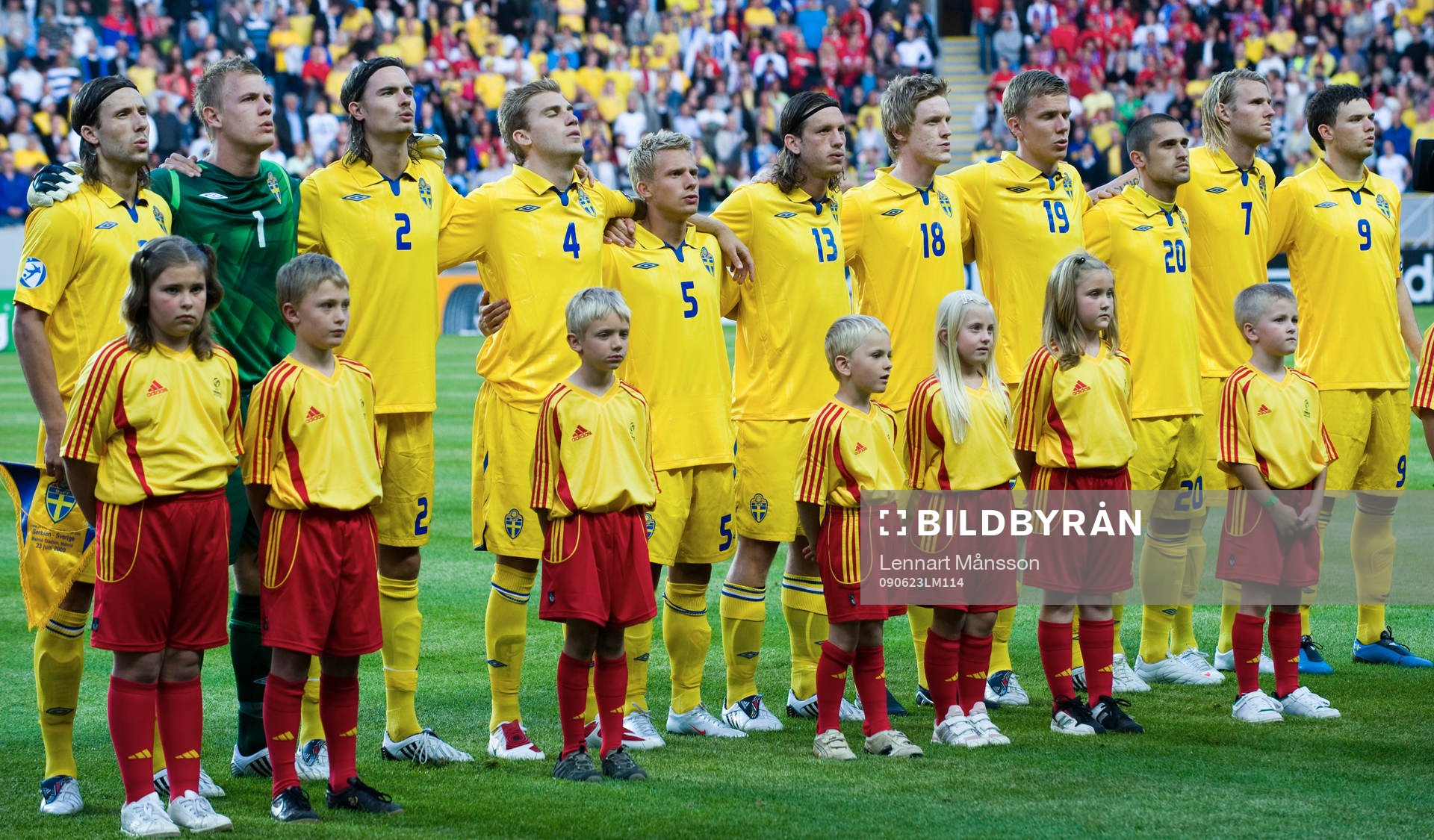 Sveriges lag som nu är klart för semifinal