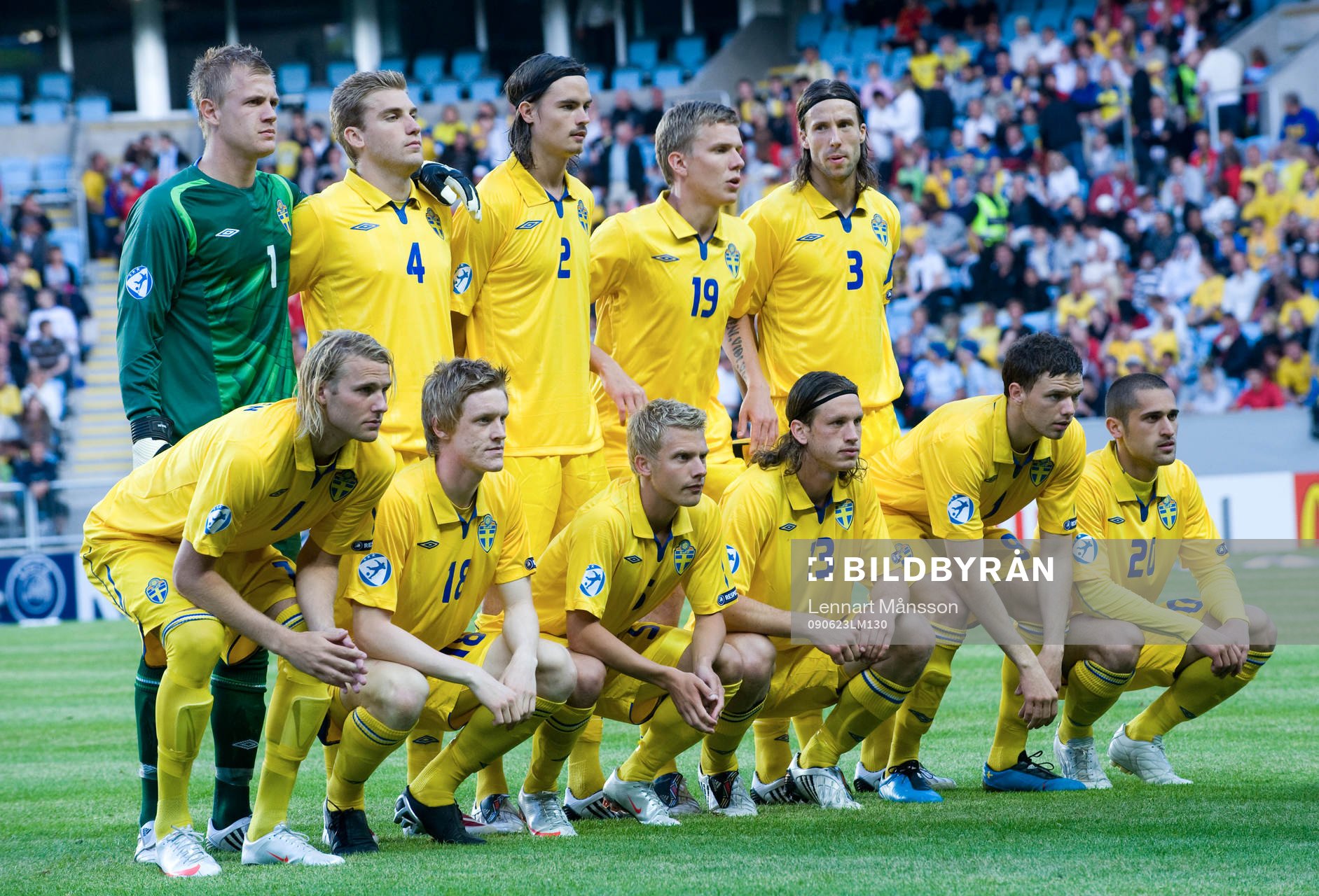 Sveriges lag som nu är klart för semifinal