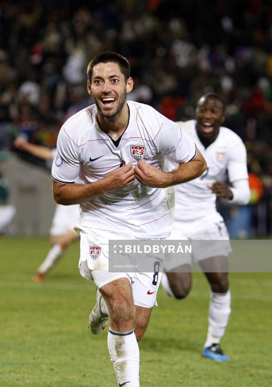 Clint Dempsey, USA, jubel, glädje