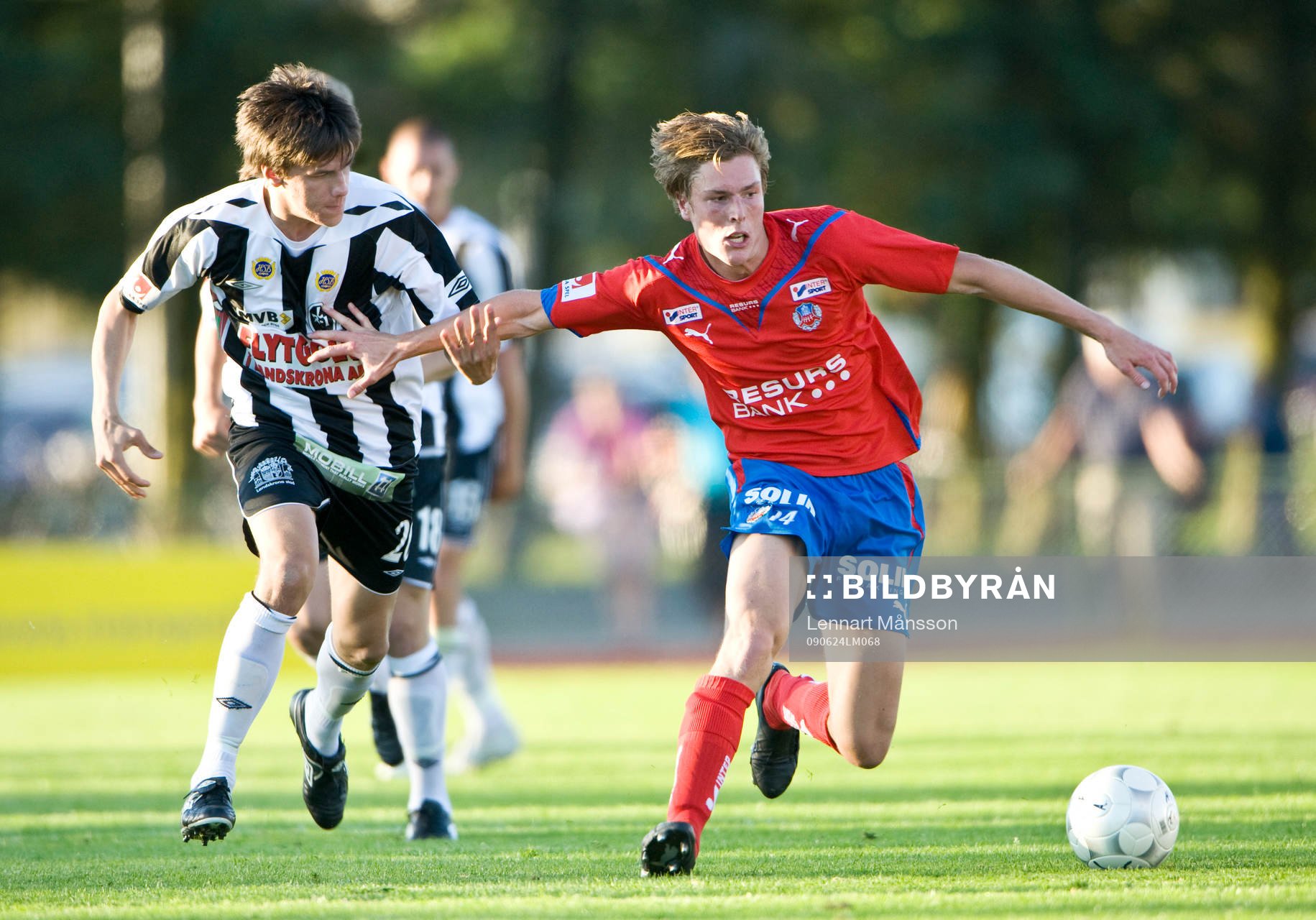 Christoffer Tapper Holter, Landskrona och Marcus Bergholtz,