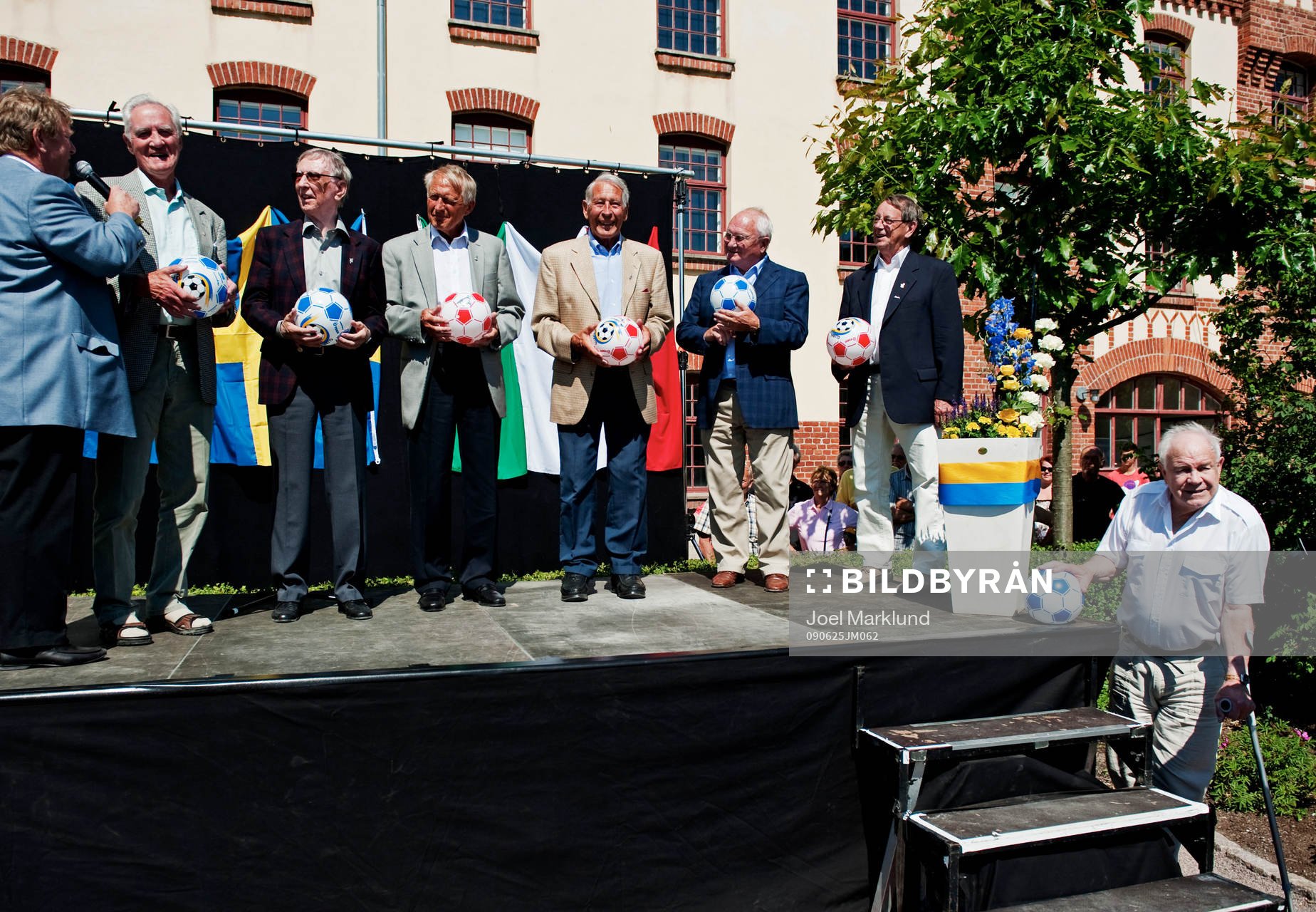 Spelare ur VM-laget 1958 hyllades