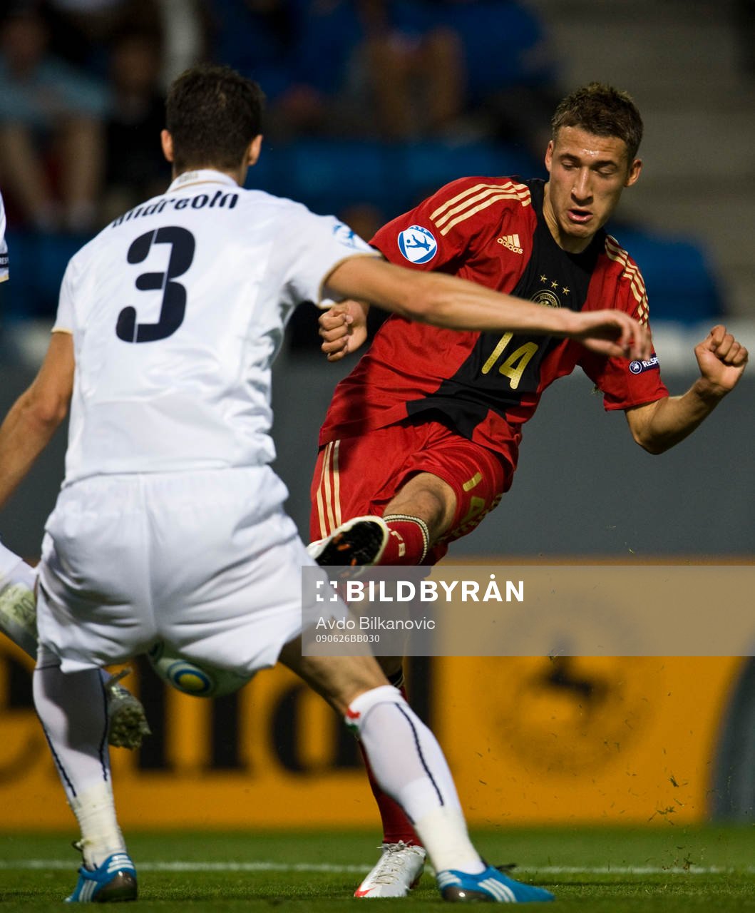 Fabian Johanson, Tyskland, Marco Andreolli, Italien