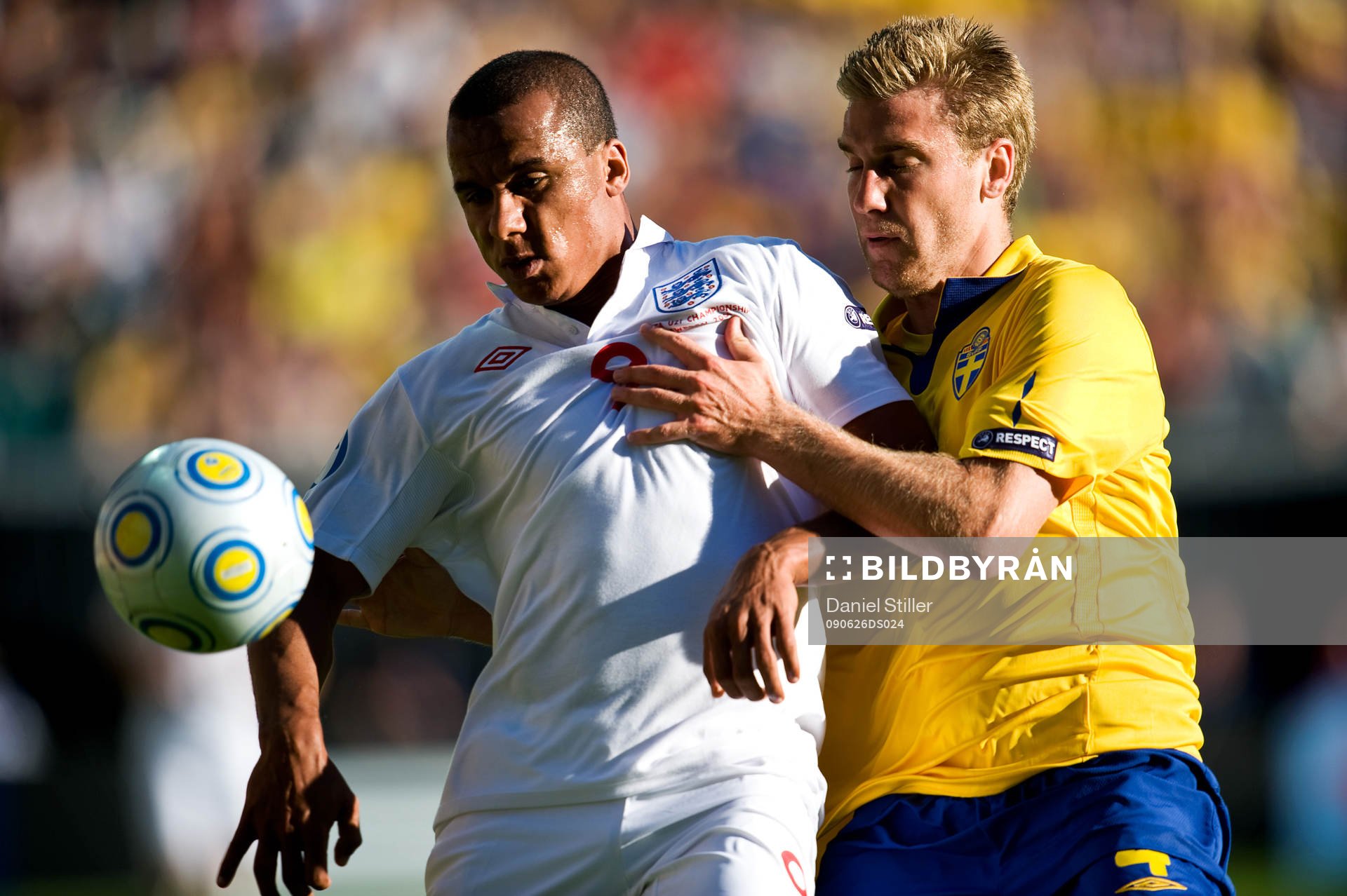 Rasmus Bengtsson, Sverige, Gabriel Agbonlahor, England