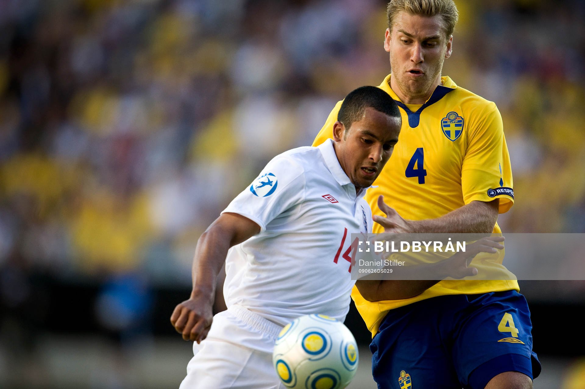 Rasmus Bengtsson, Sverige, Theo Walcott, England