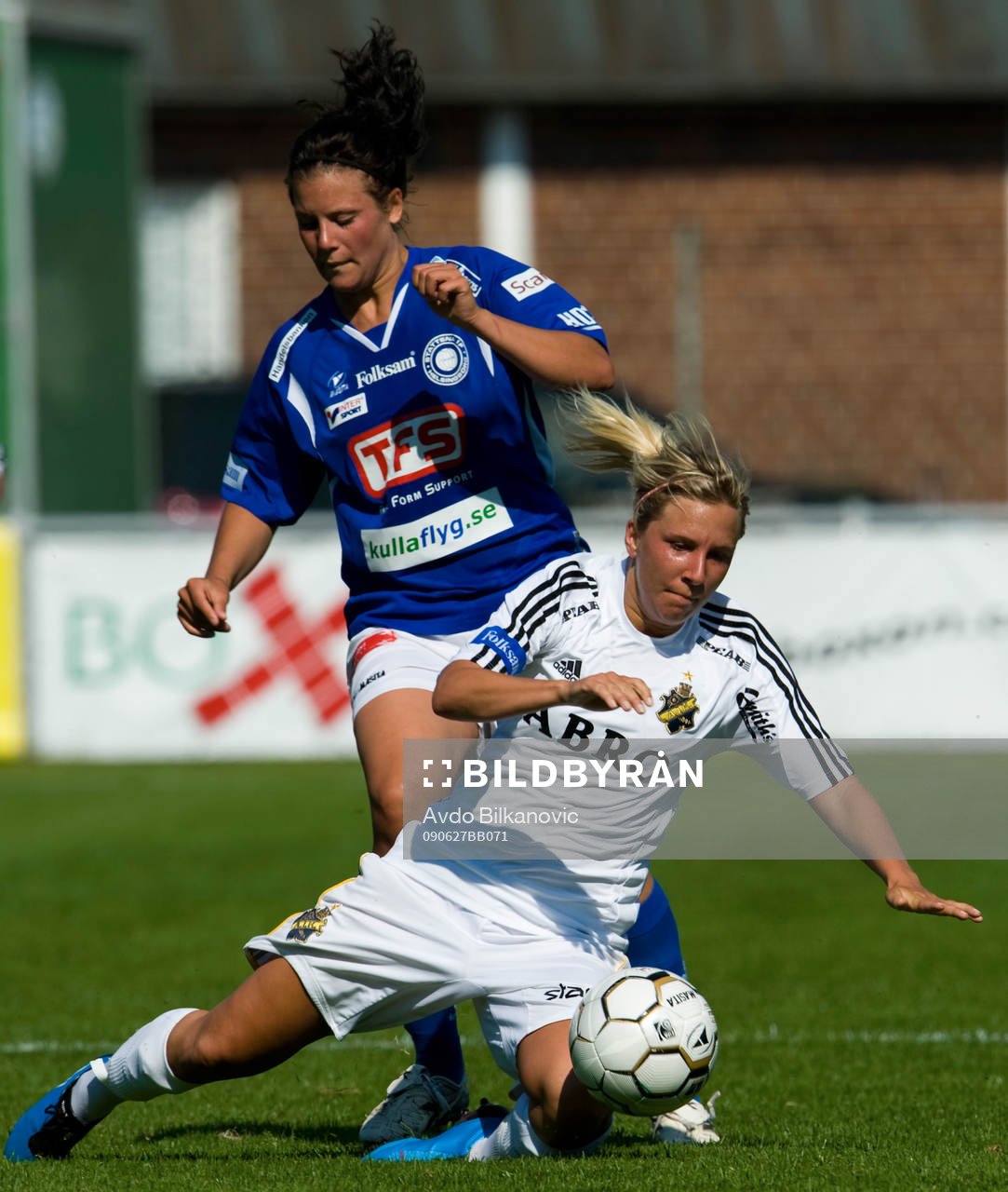 Hanna Pettersson, Stattena och Louise Fors, AIK