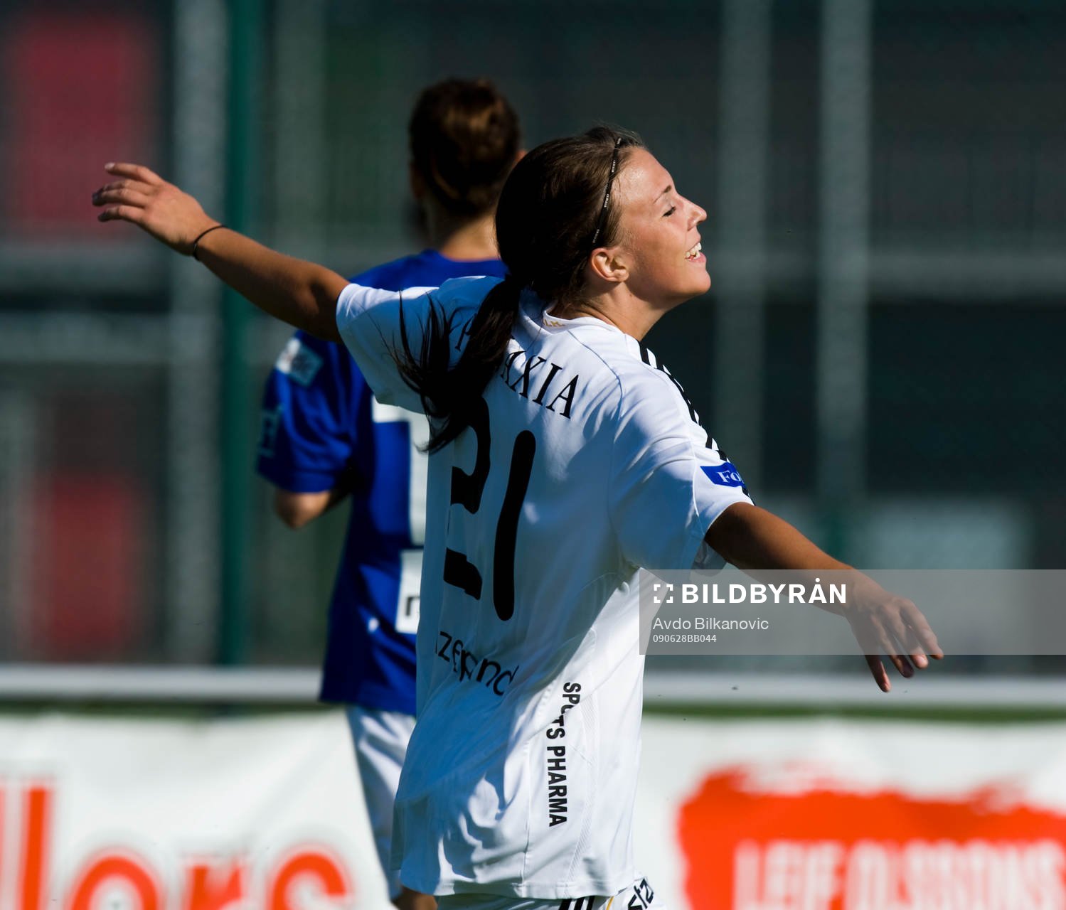 Kimberly Gustafsson, AIK, jubel
