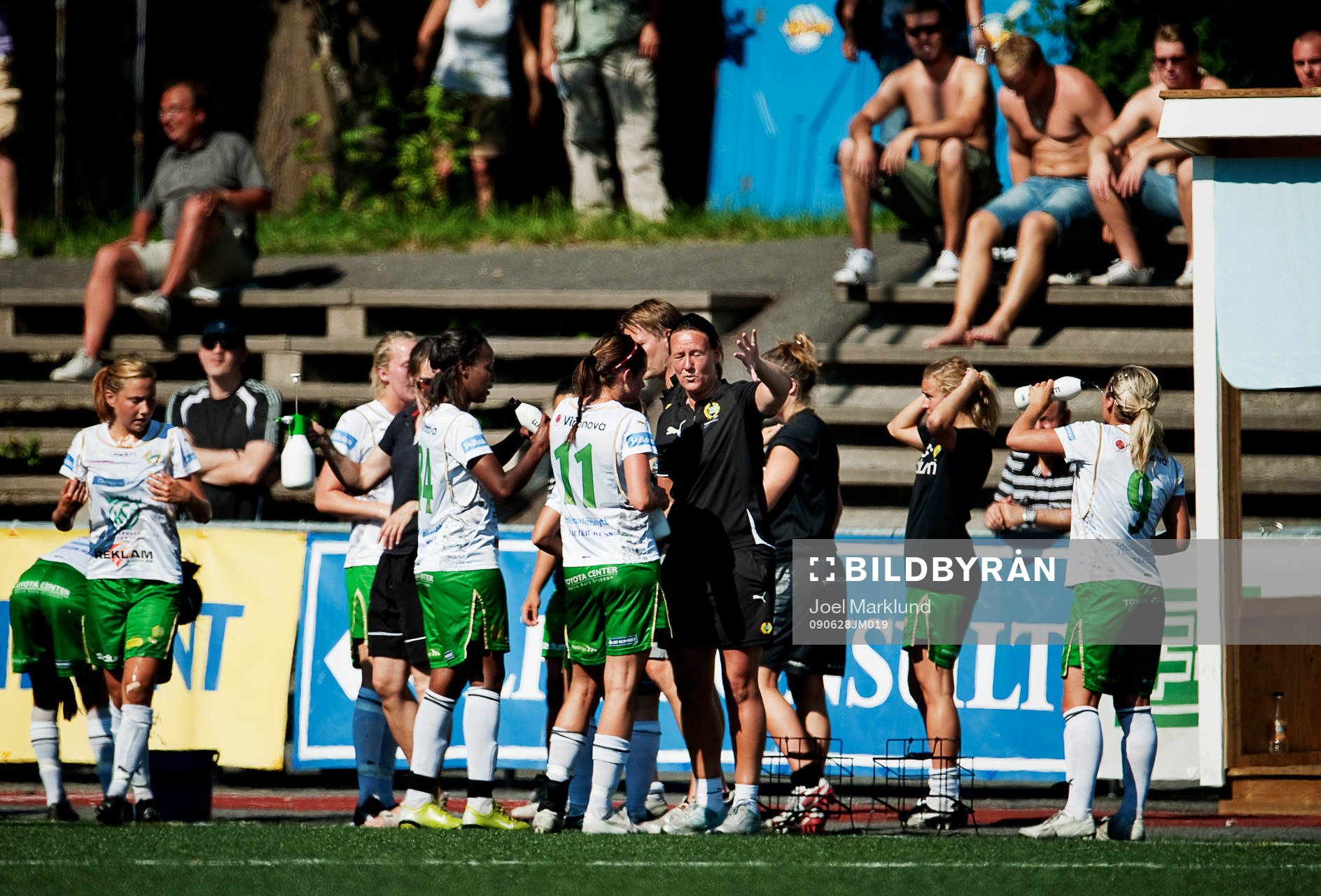 Lagen tog flera längre vätskepauser