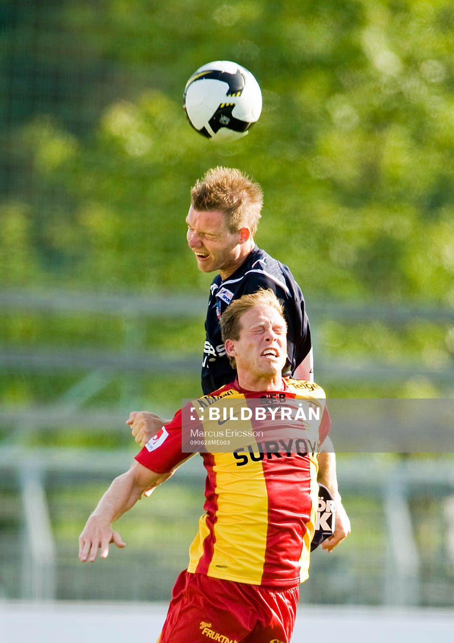 Marcus Nilsson, Helsingborg och Joakim Hagernäs, Syrianska
