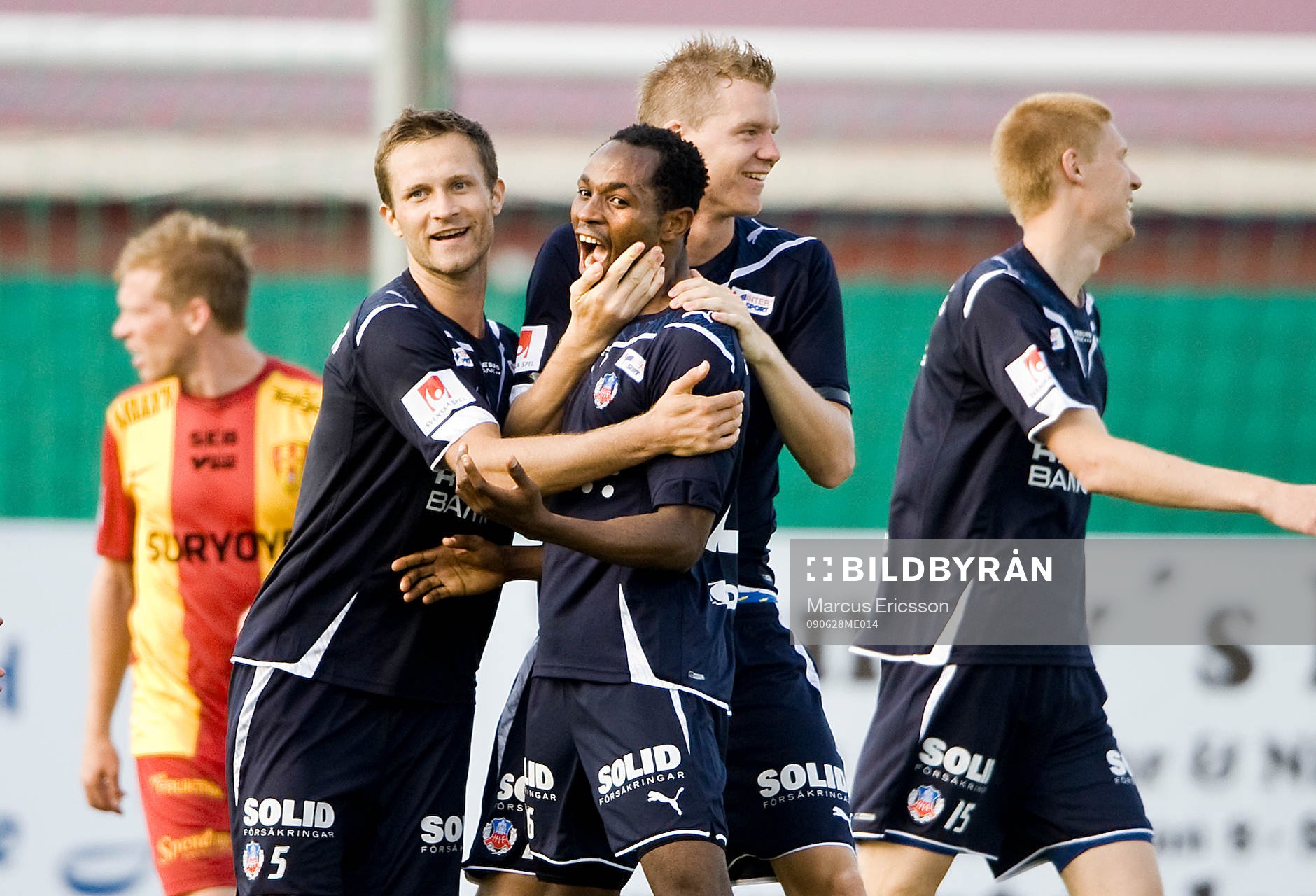 Rene Makondele, Helsingborg jubel