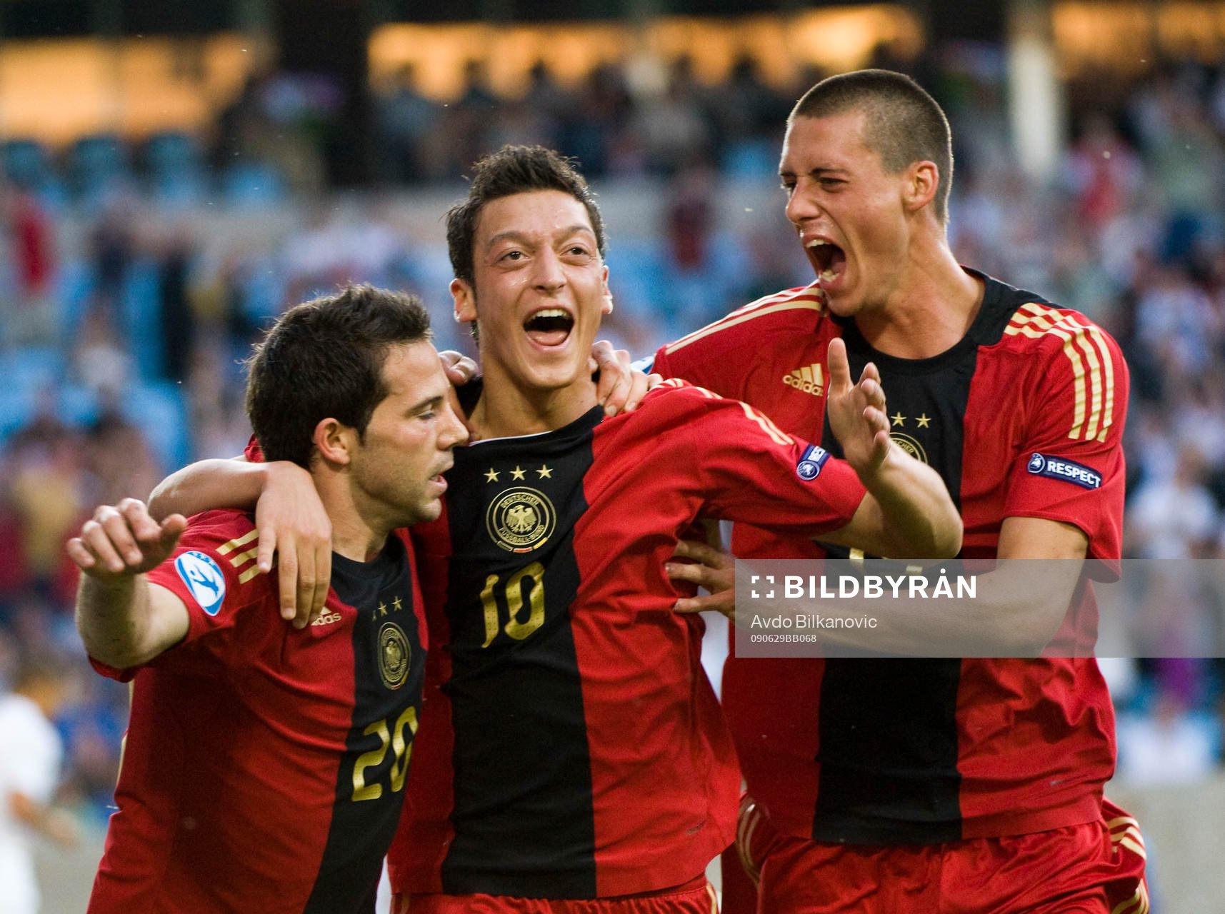Mesut Özil, Gonzalo Castro, Tyskland, jubel
