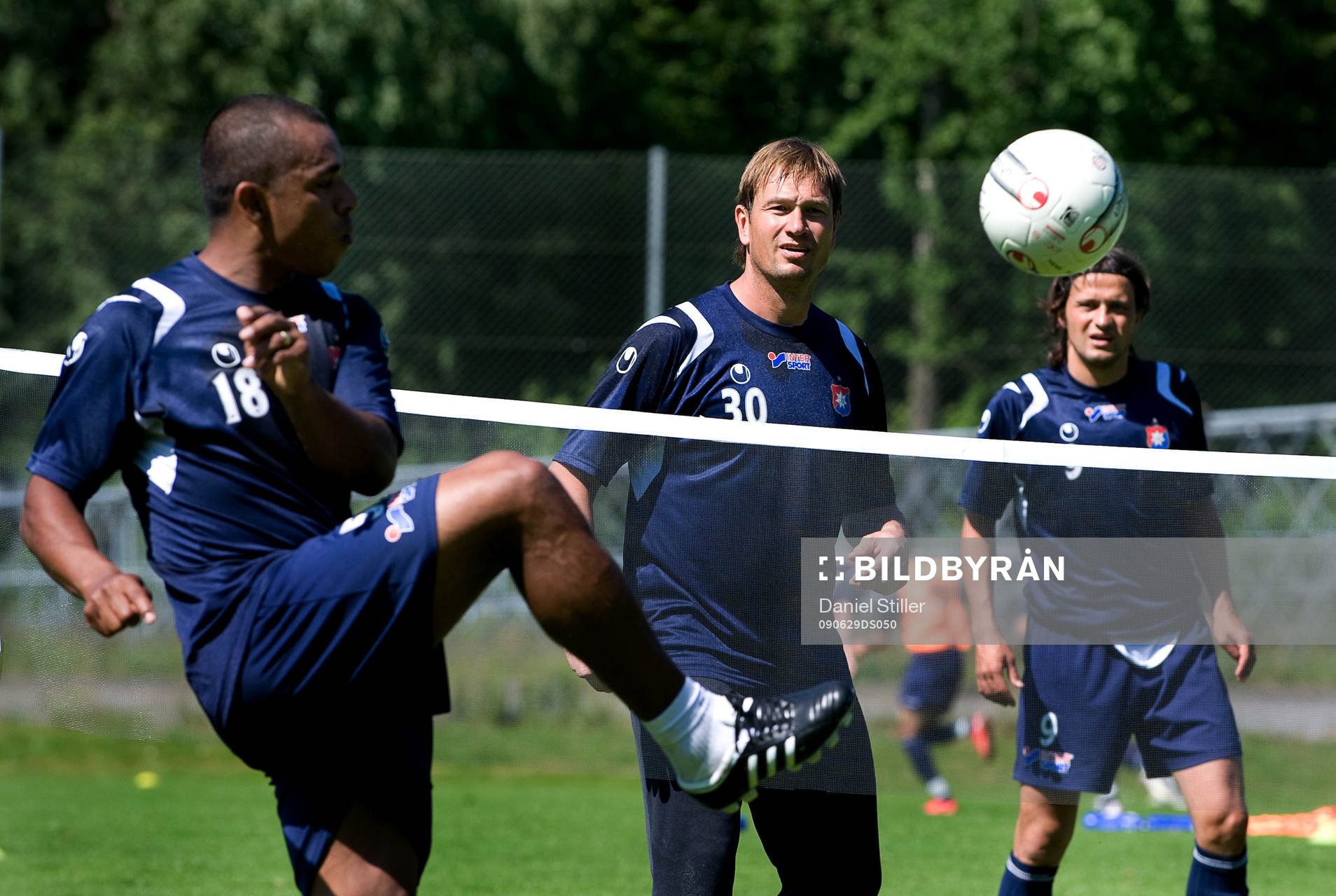 Alvaro Santos, Bengt Andersson, Pavel Zavadil, spelar