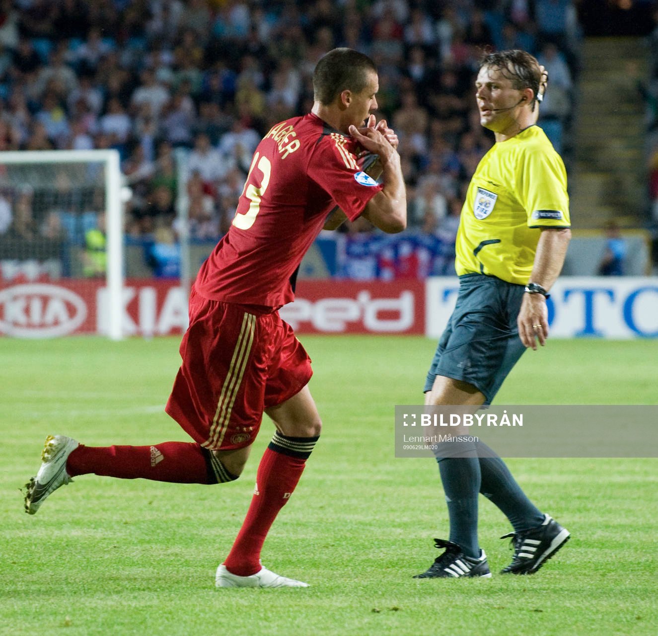 Sandro Wagner, Tyskland, glädje, domare