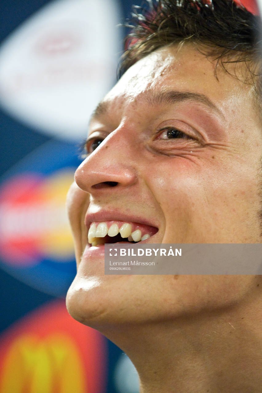 Mesut Özil, glädje