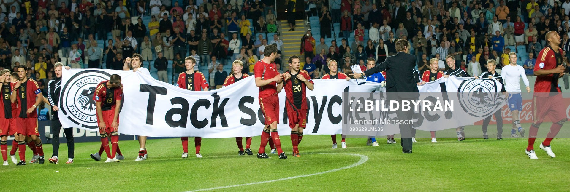 Tack så mycket Sverige, Tyskland tackade