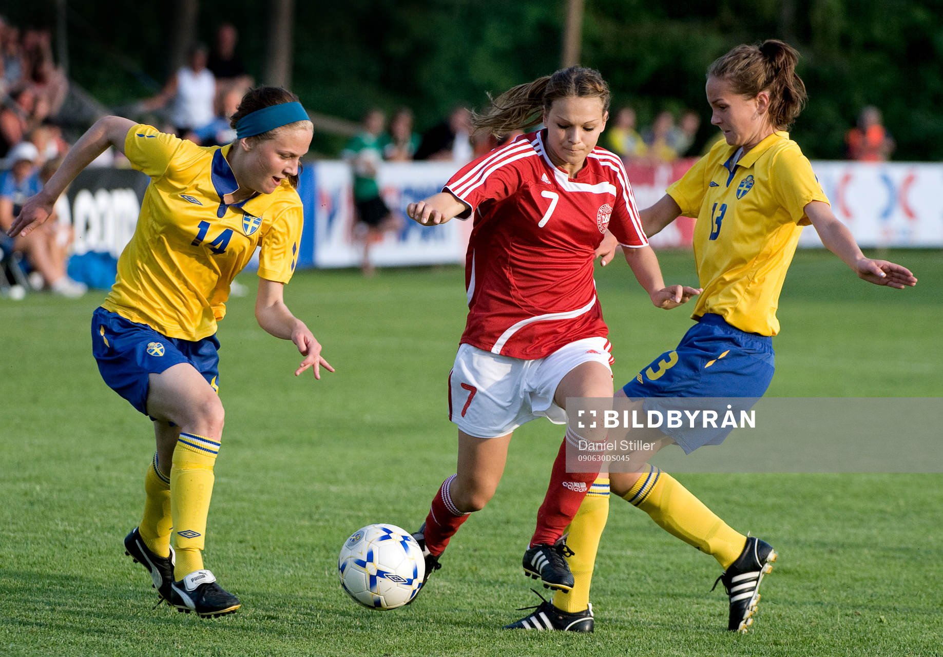 Madelene Ersson, Jennifer Cafferky, Sverige. Sasha Ryvang,