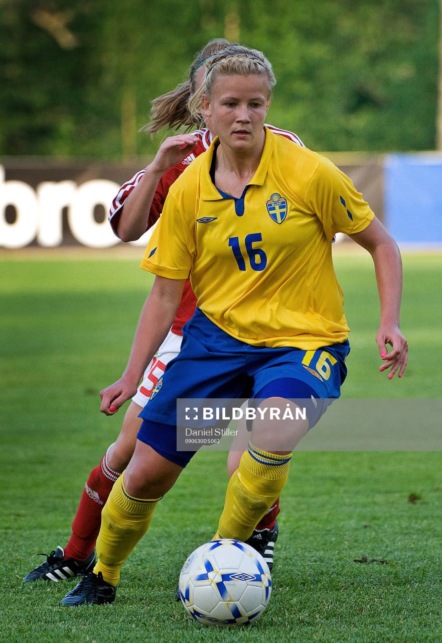   Hanna Glas, Sverige. Caroline Rask, Danmark