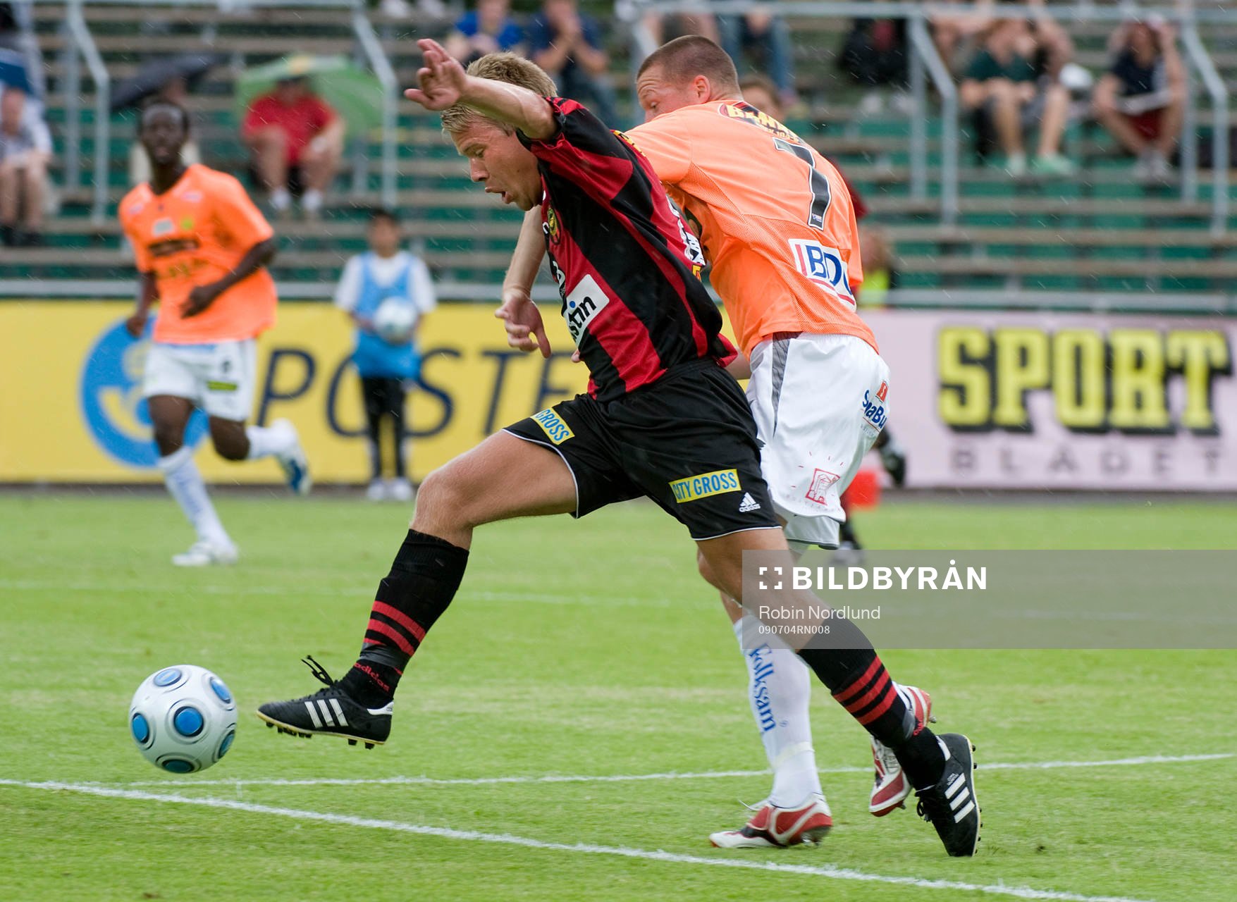 Joakim Runnemo, Brommapojkarna mot Jonas Lundén, GAIS