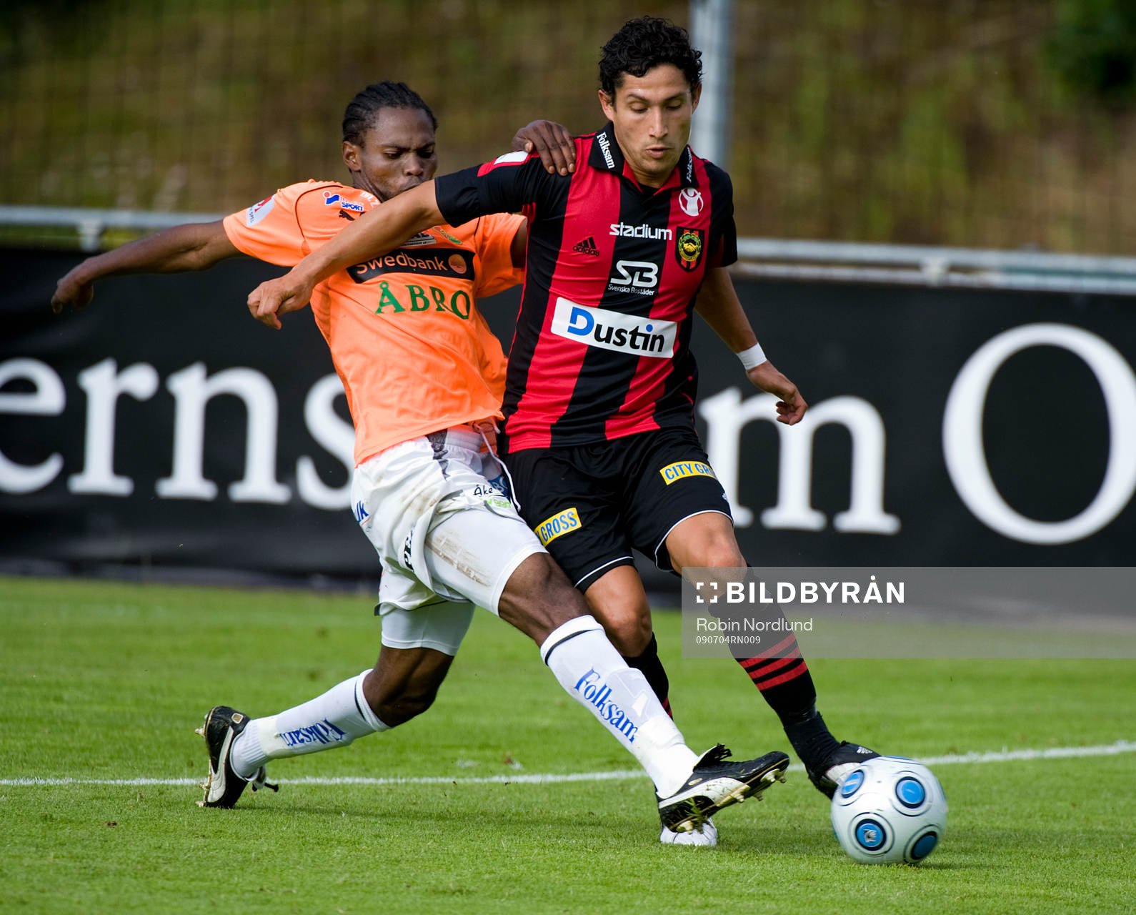 Pablo Pinones Arce, Brommapojkarna mot Richard Ekunde, GAIS