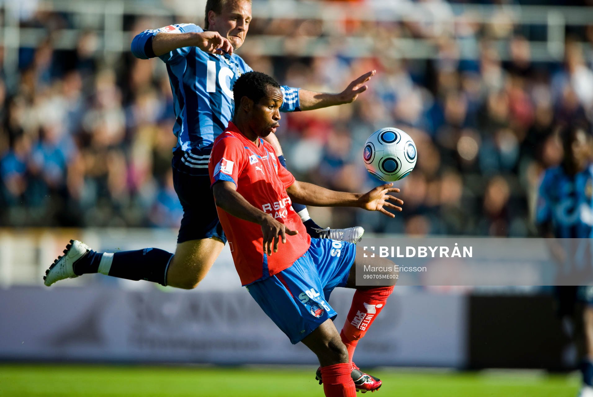 René Makondele, Helsingborg och Daniel Sjölund,