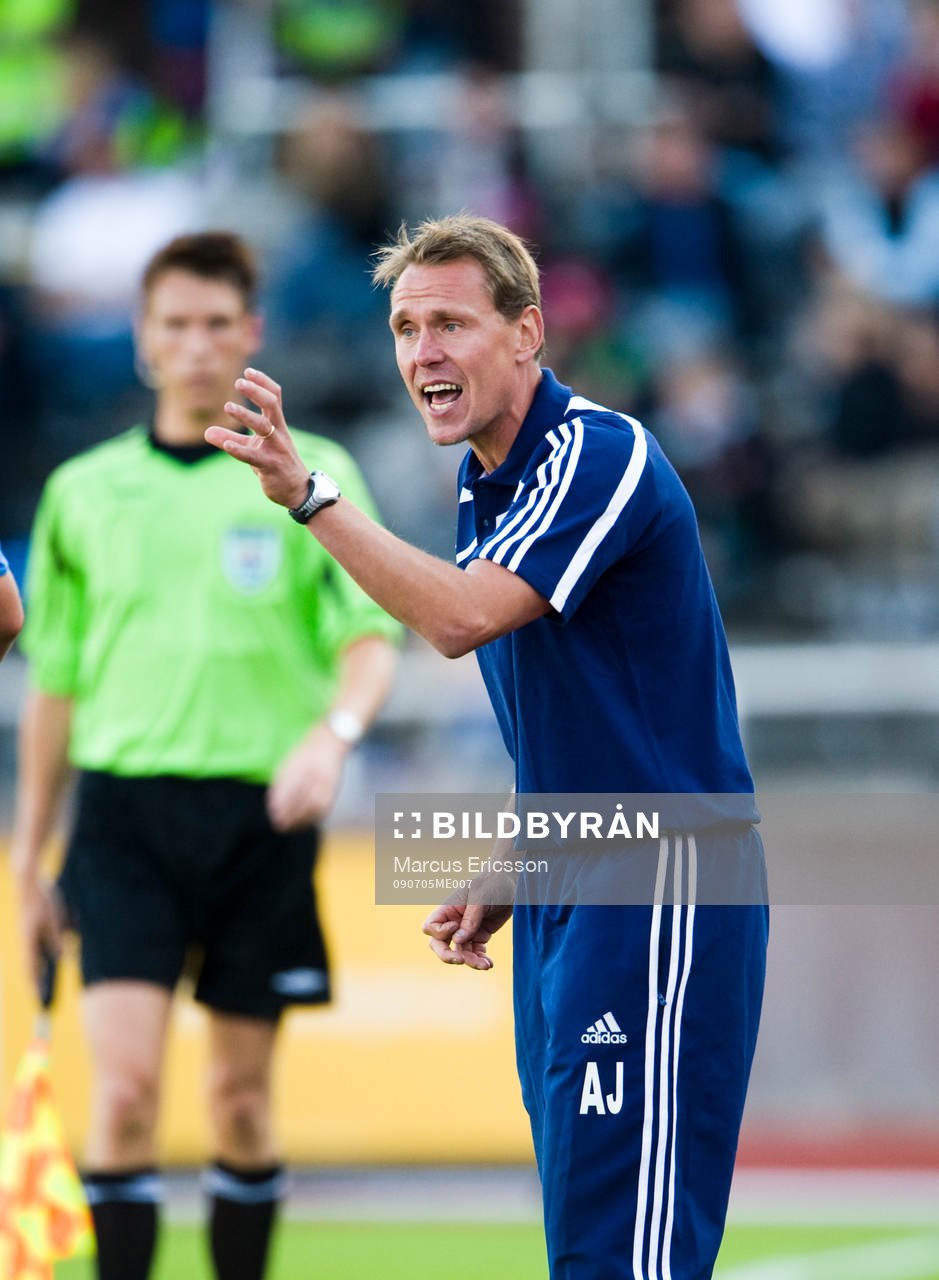 Andreé Jeglertz, tränare Djurgården