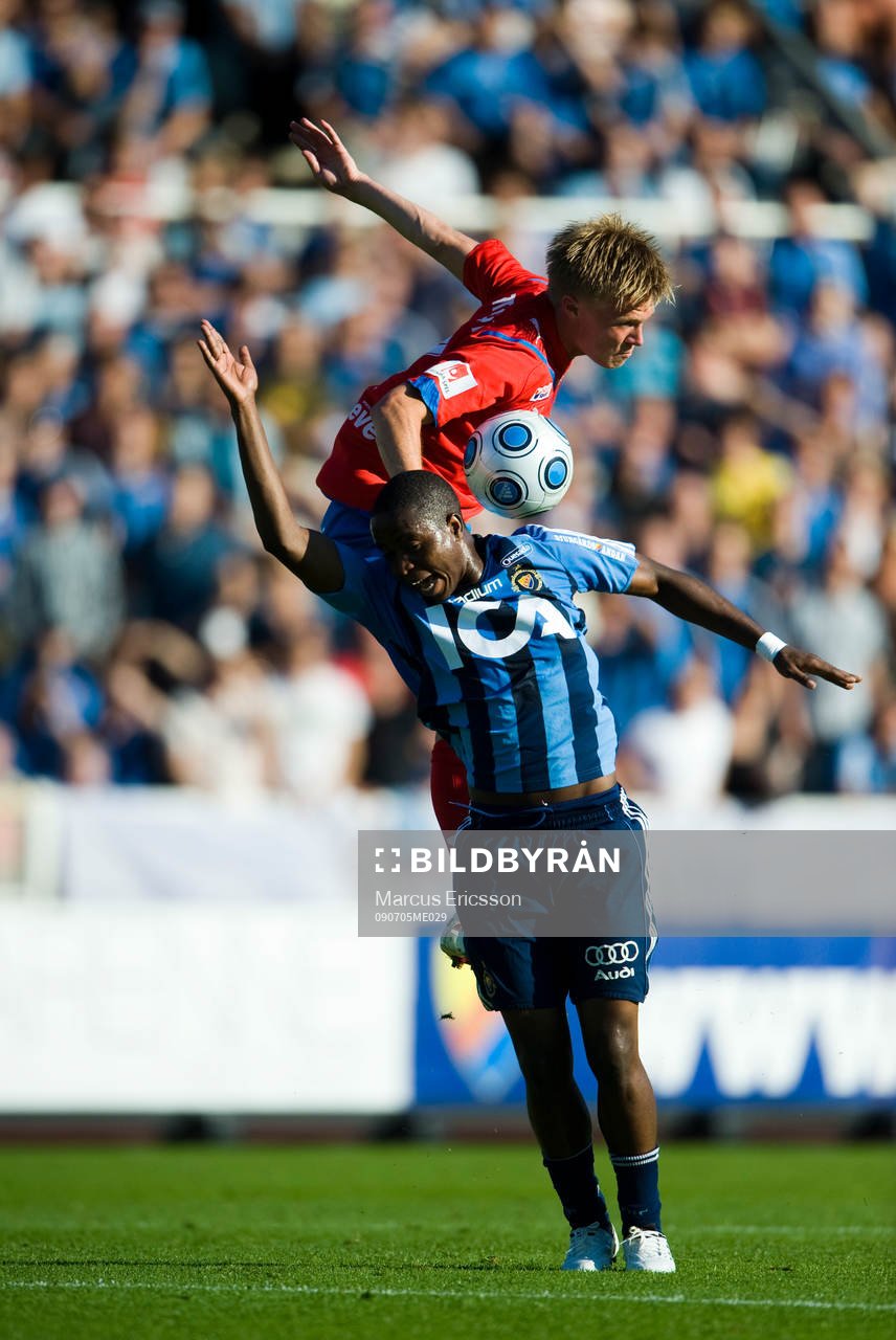 Andreas Landgren, Helsingborg och Boyd Mwila, Djurgården