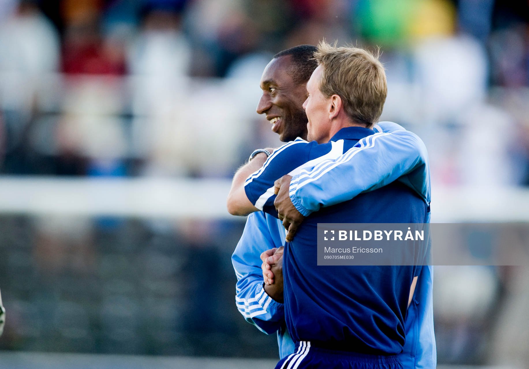 Steve Galloway och Andreé Jeglertz, tränare Djurgården