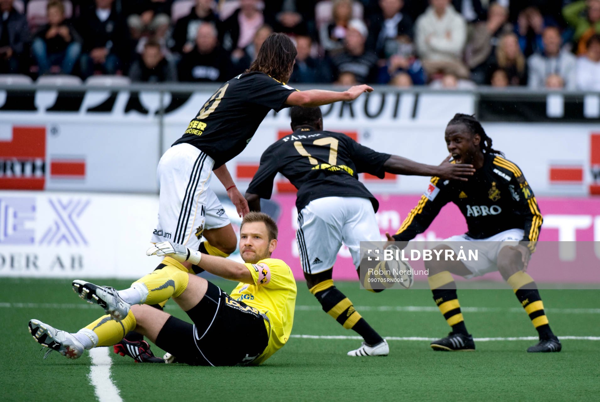Saihou Jagne, AIK jubel