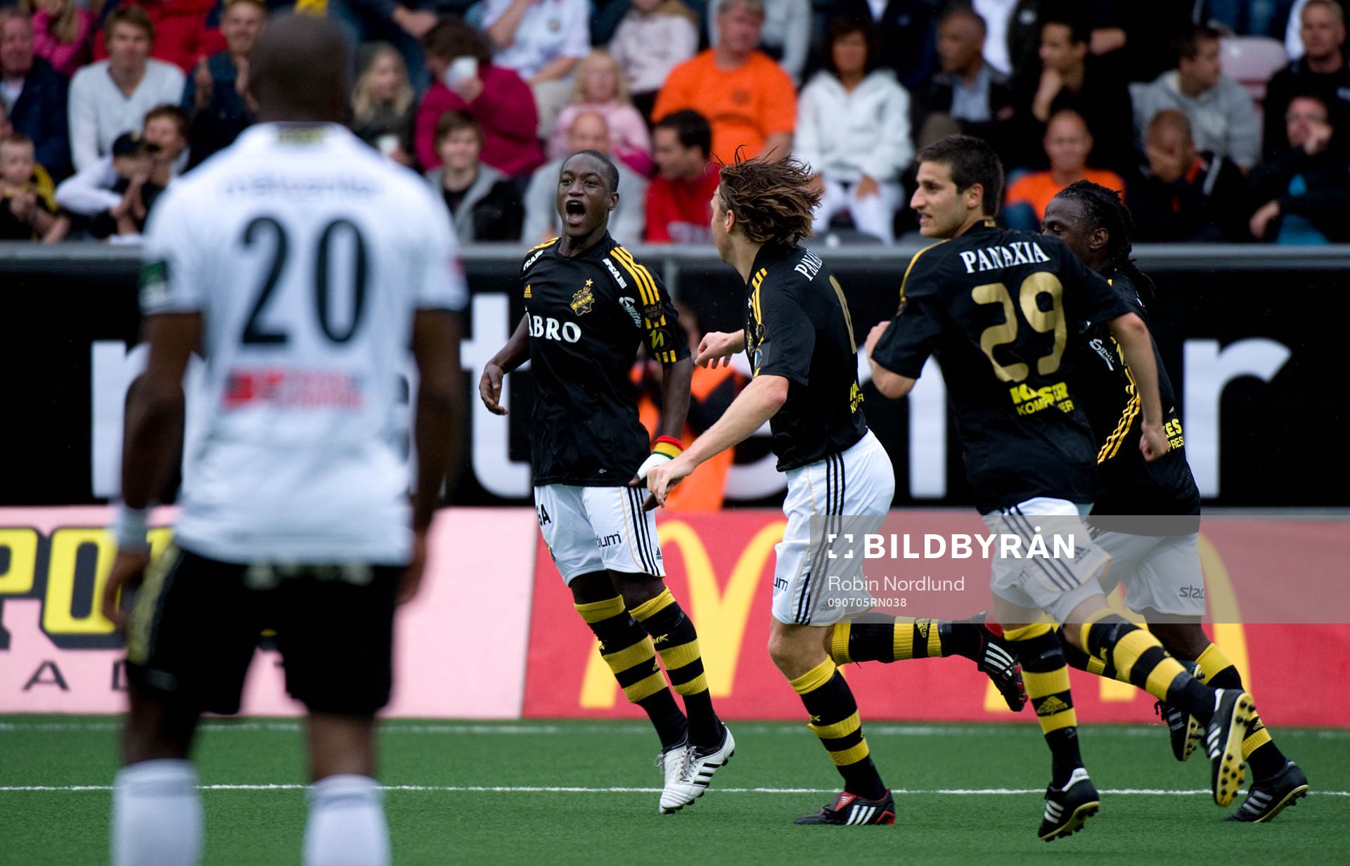 Saihou Jagne, AIK jubel