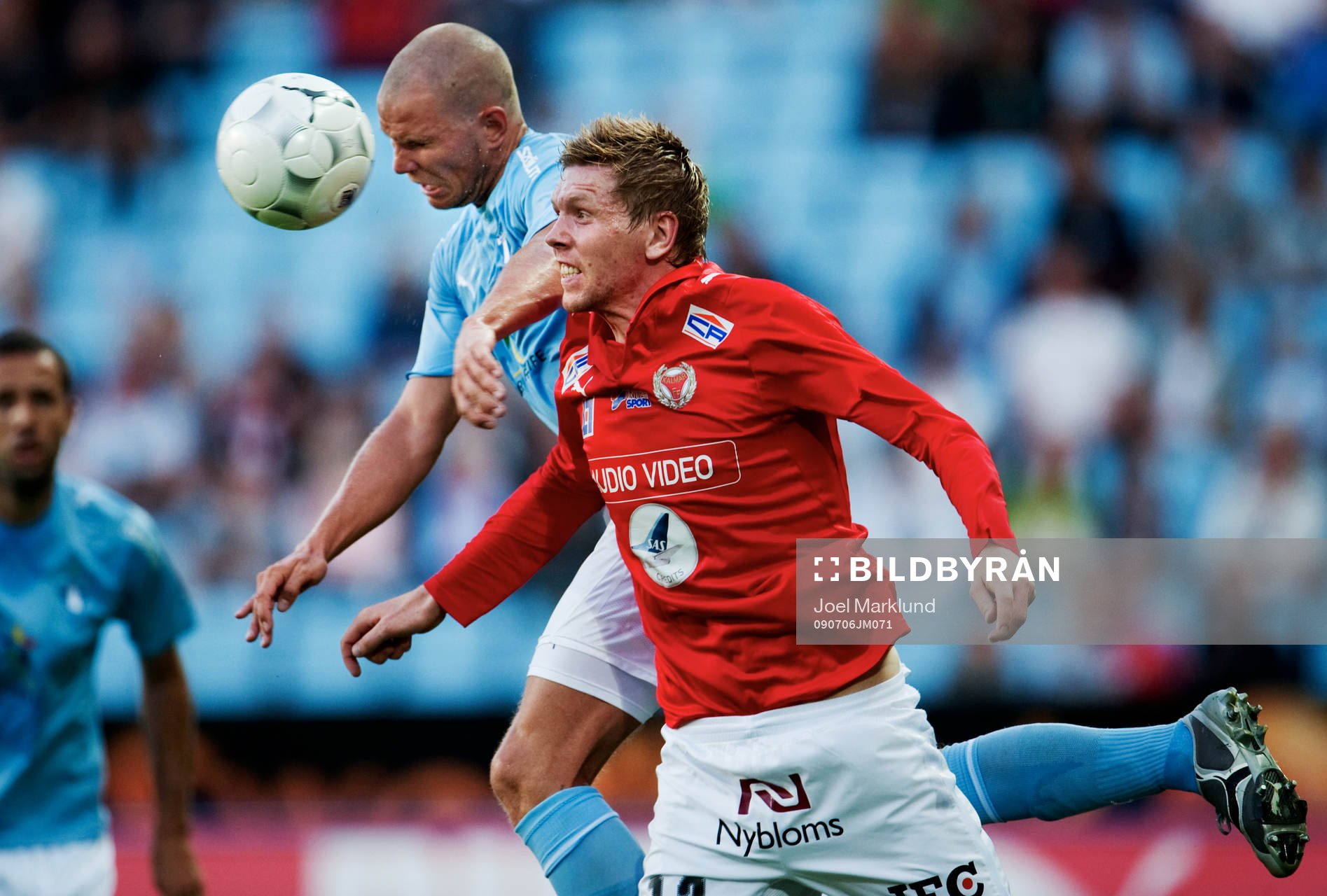 Robert Åhman Persson, Malmö FF, i nickduell med David