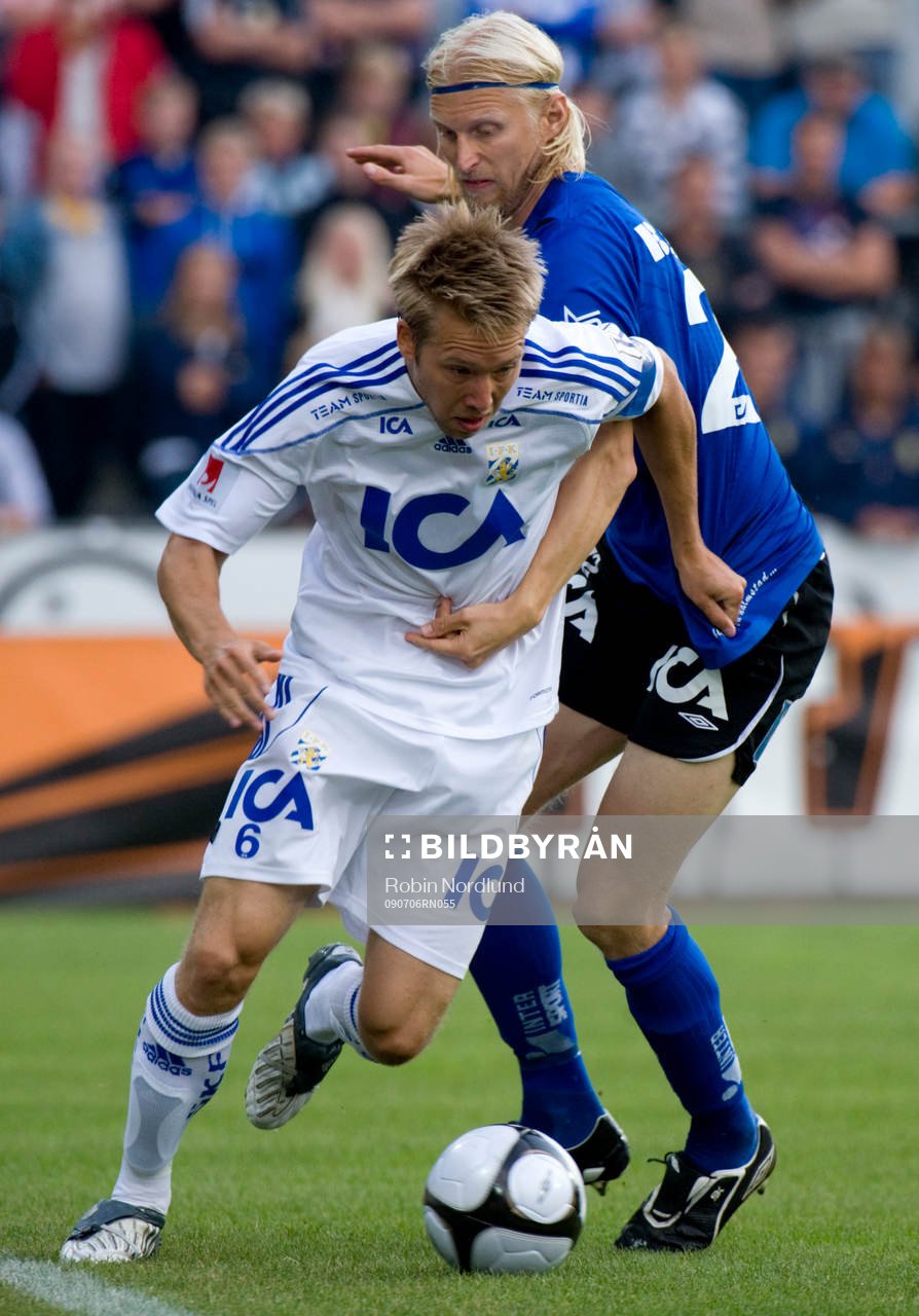 Adam Johansson, IFK Göteborg mot Per Johansson, Halmstad