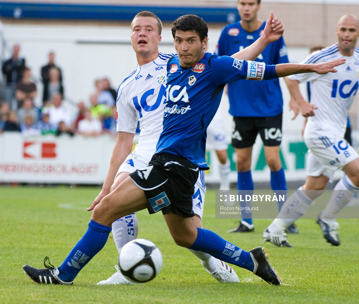 Anel Raskaj, Halmstad och Jakob Johansson, IFK Göteborg