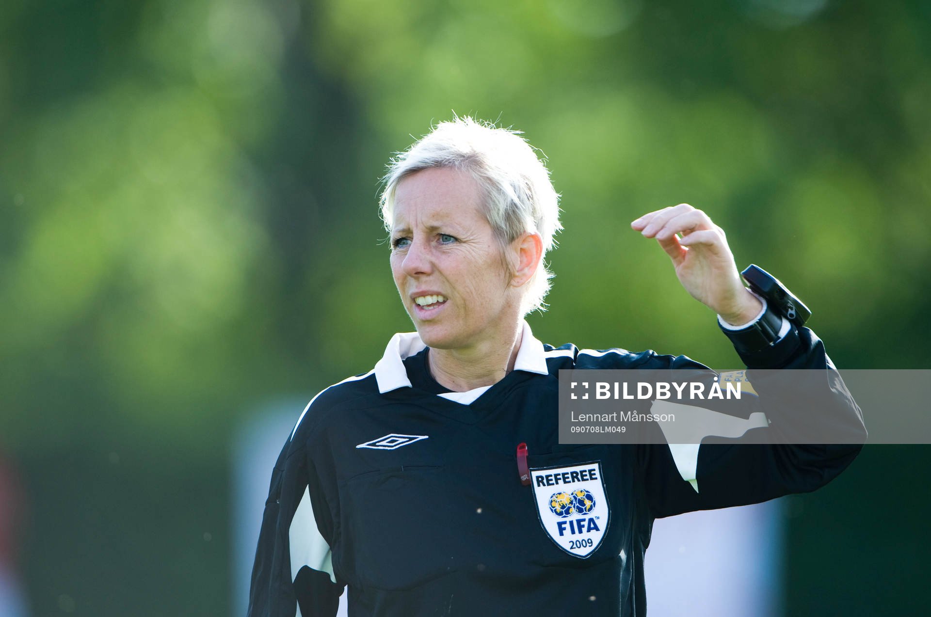 Lena Arwedahl, domare