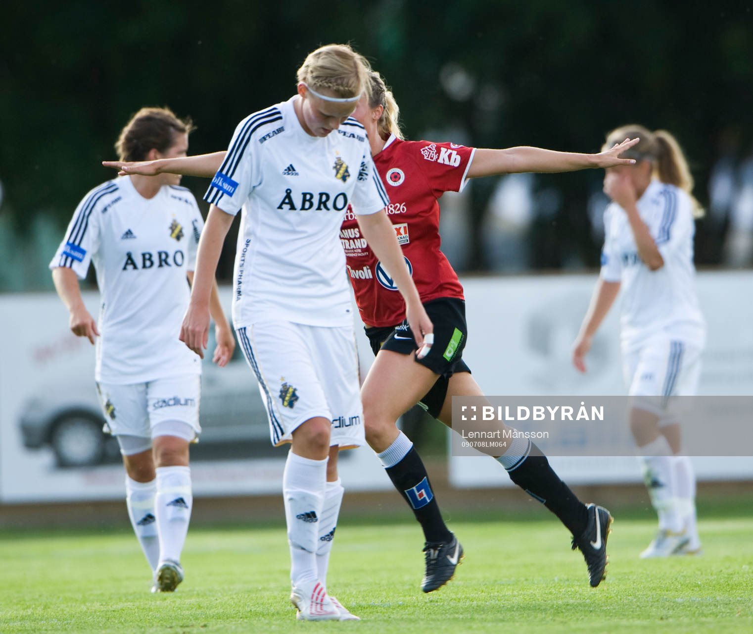 I-0 till Kristianstad, Sofie Andersson, som får