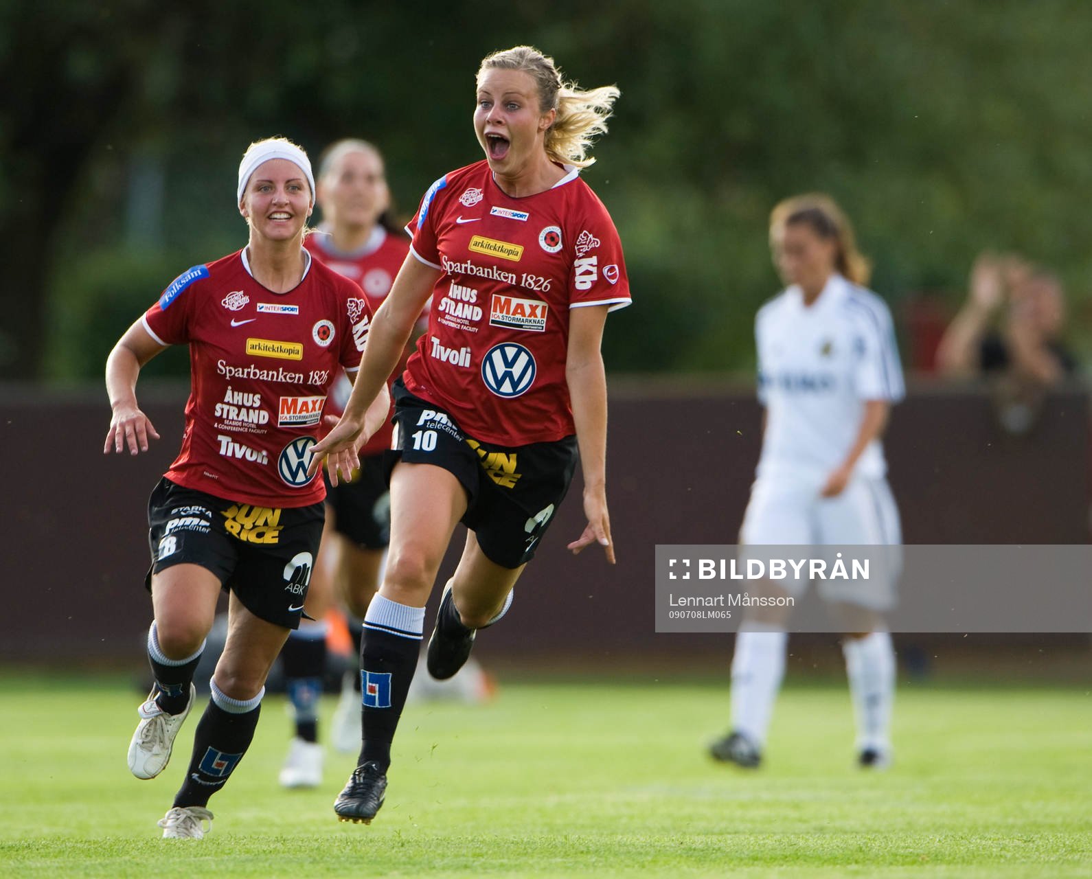 I-0 till Kristianstad, Sofie Andersson, som får