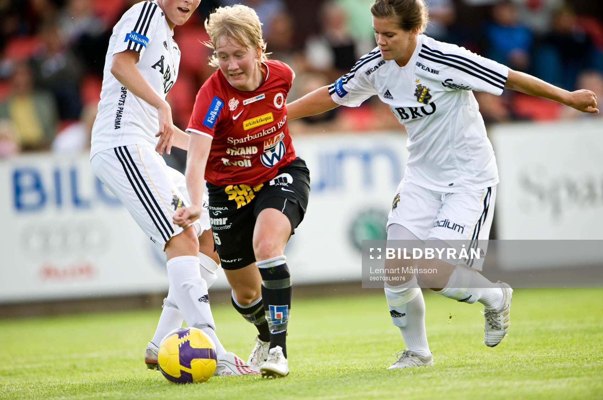 Sofie Persson, Kristianstad och Hanna Folkesson, AIK