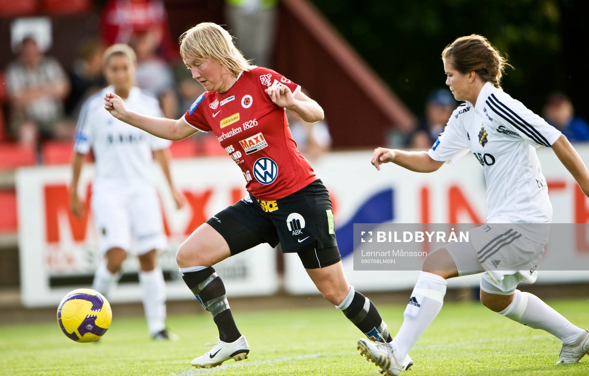 Sofie Persson, Kristianstad och Hanna Folkesson, AIK