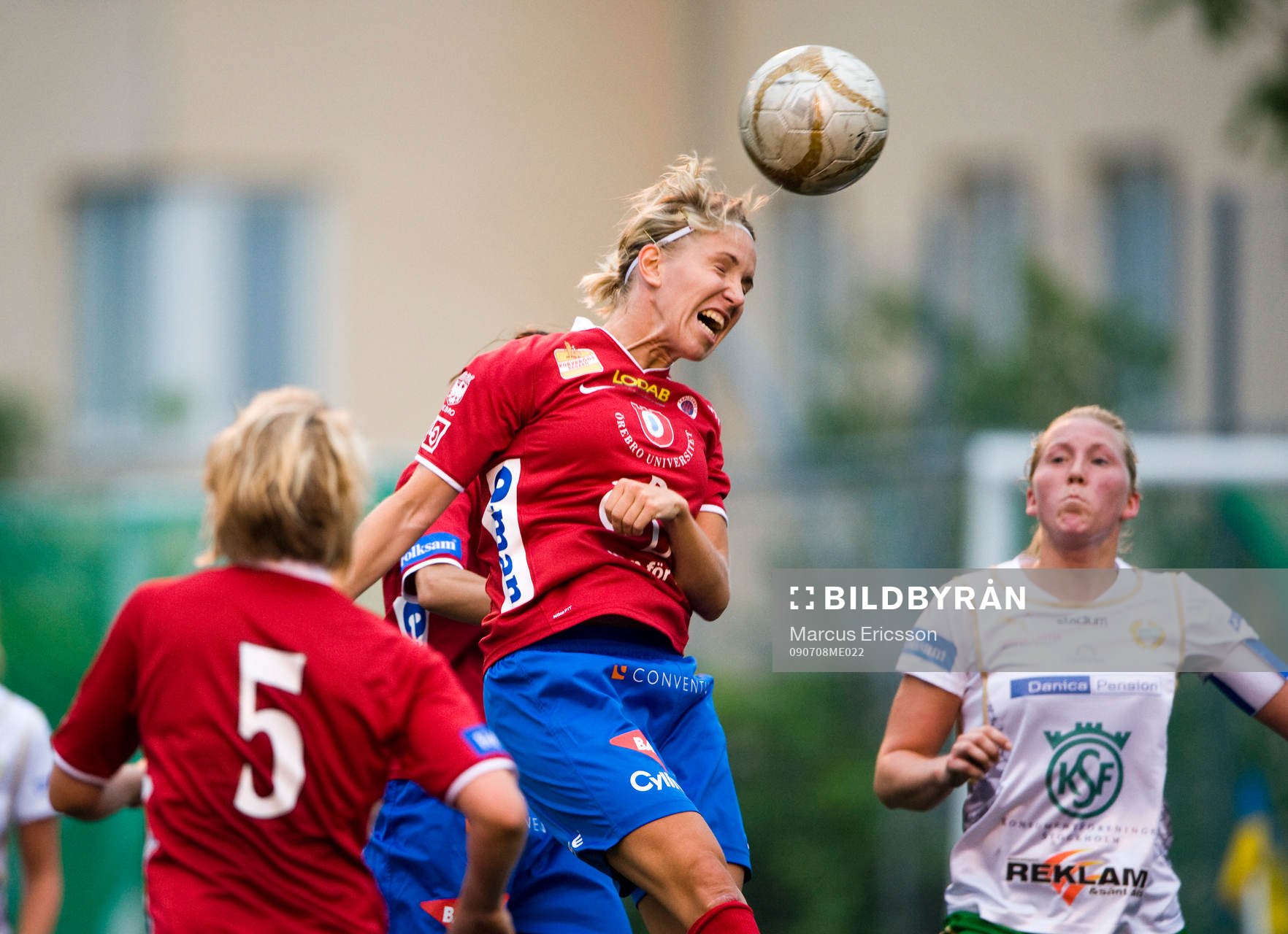 Fotboll, Dam, Dallsvenskan, Hammarby - Örebro: Elin Magnusson, Örebro