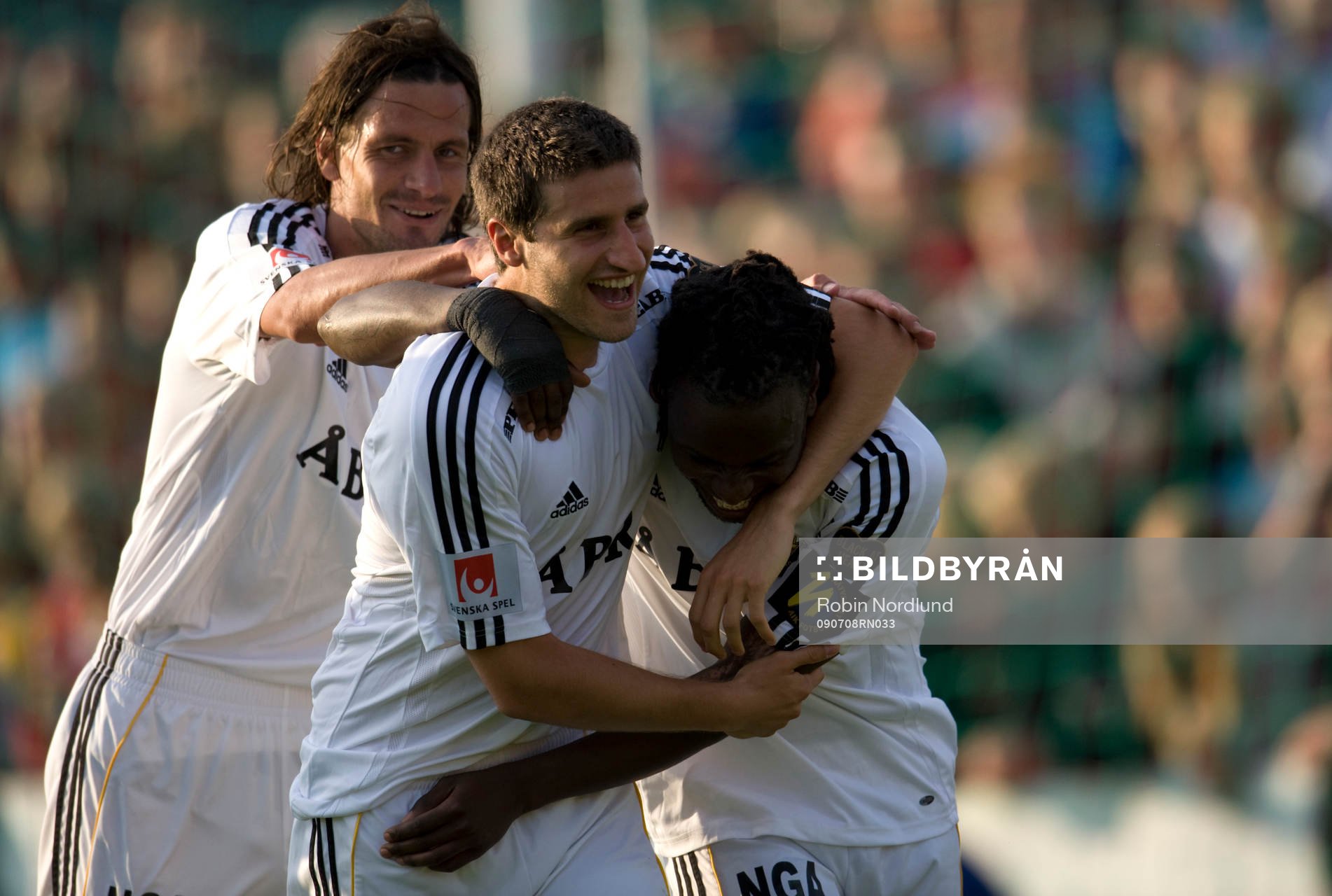 1-2 till AIK tack vare Martin Kayongo-Mutumba. Jubel,