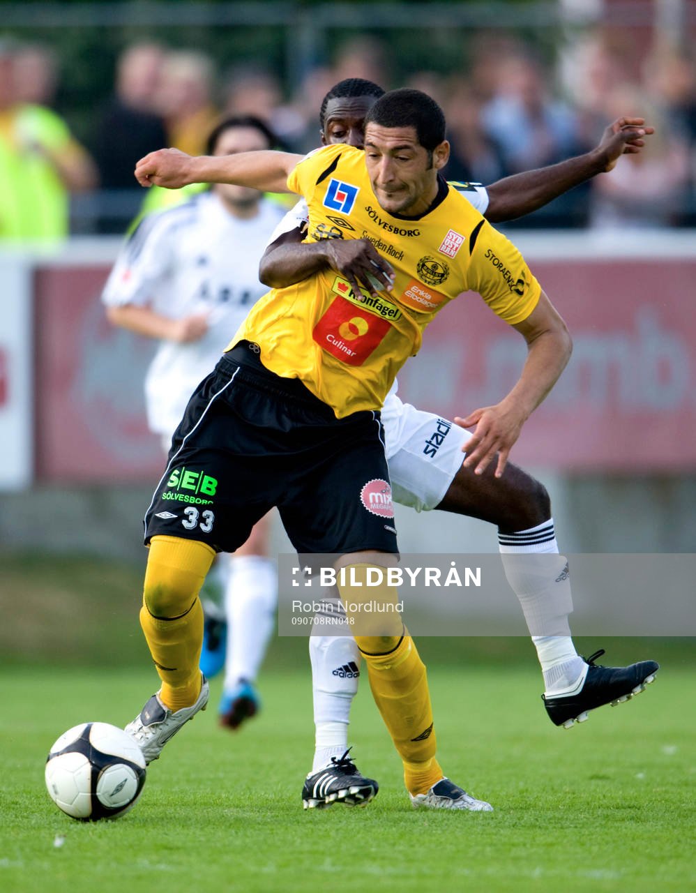 Juan Robledo, Mjällby mot Dulee Johnson, AIK