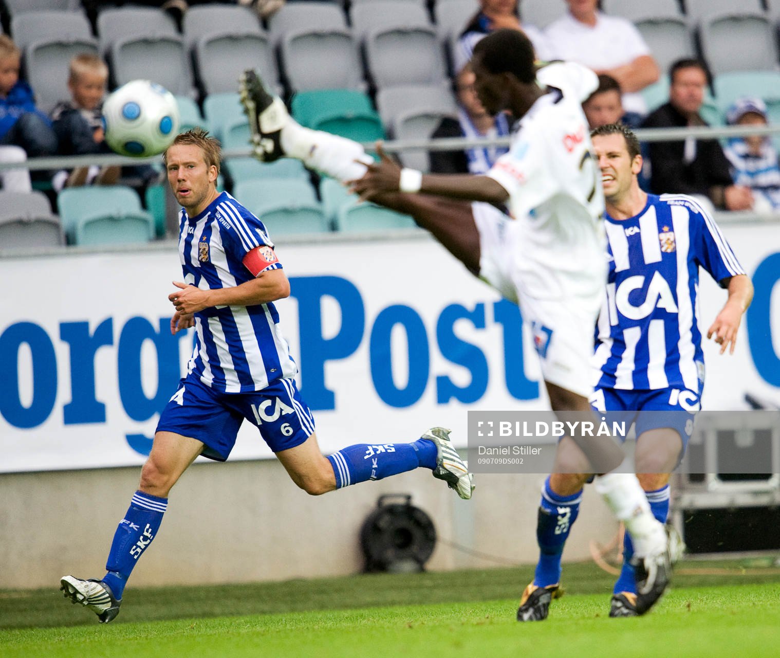 Omar Jawo, Gefle. Adam Johansson, Stefan Selakovic, IFK