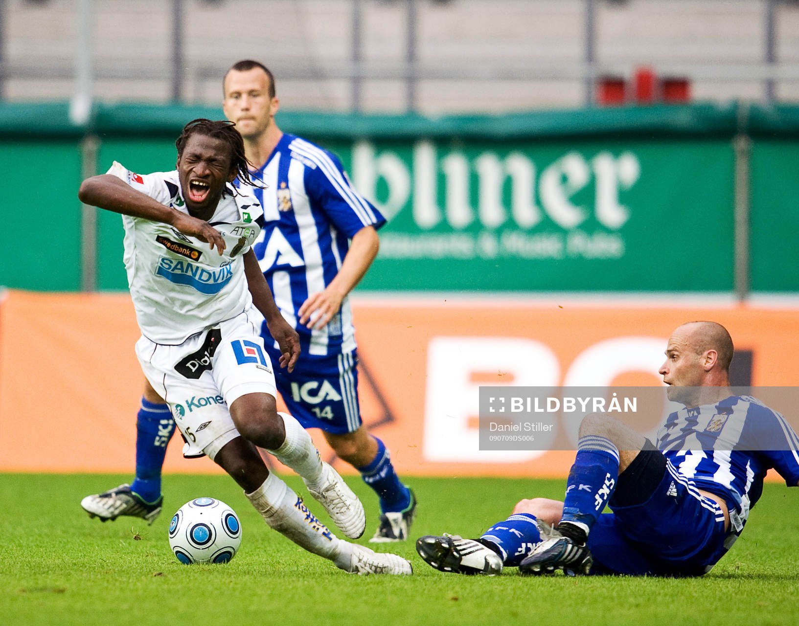 Amadou Jawo, Gefle. Thomas Olsson, IFK Göteborg