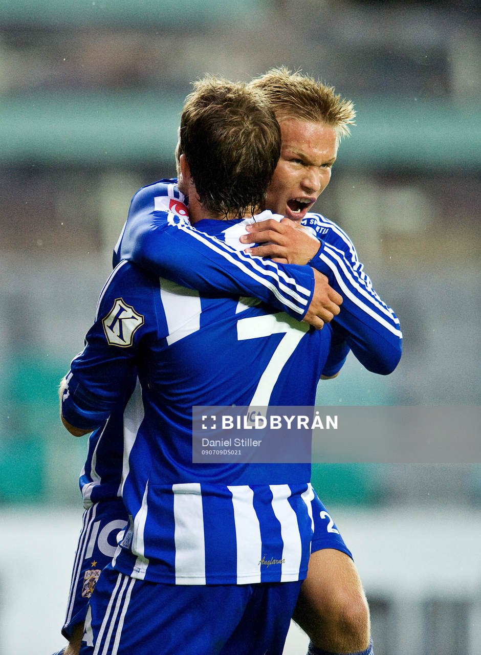 Niklas Bärkroth, IFK Göteborg, jubel