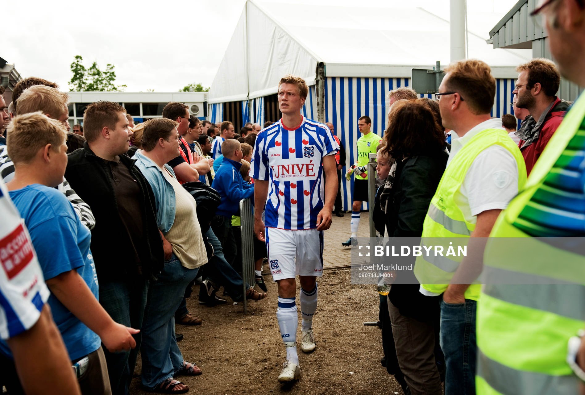 Fotboll, holländsk, träningsmatch, Heerenveen -