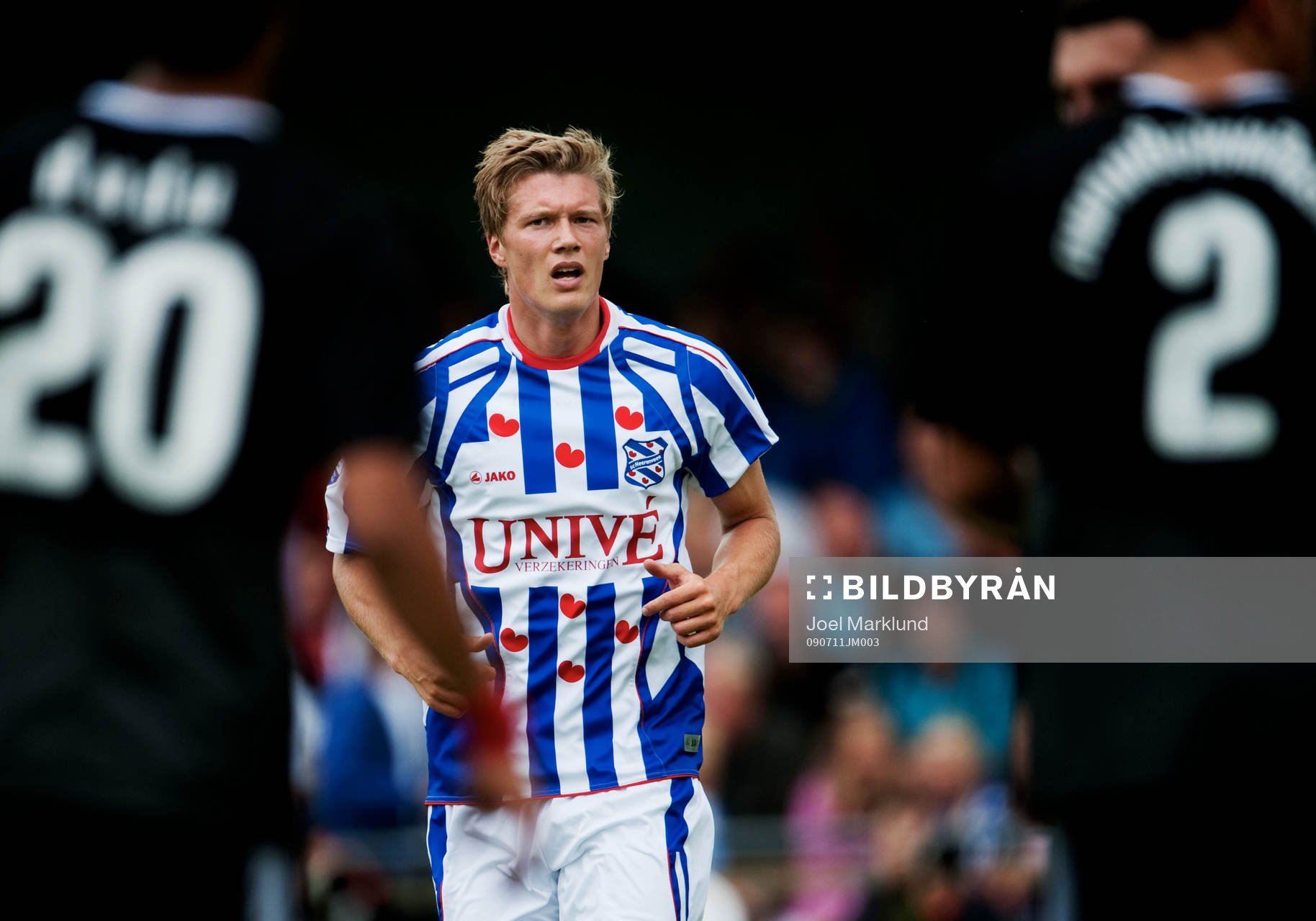 Fotboll, holländsk, träningsmatch, Heerenveen -