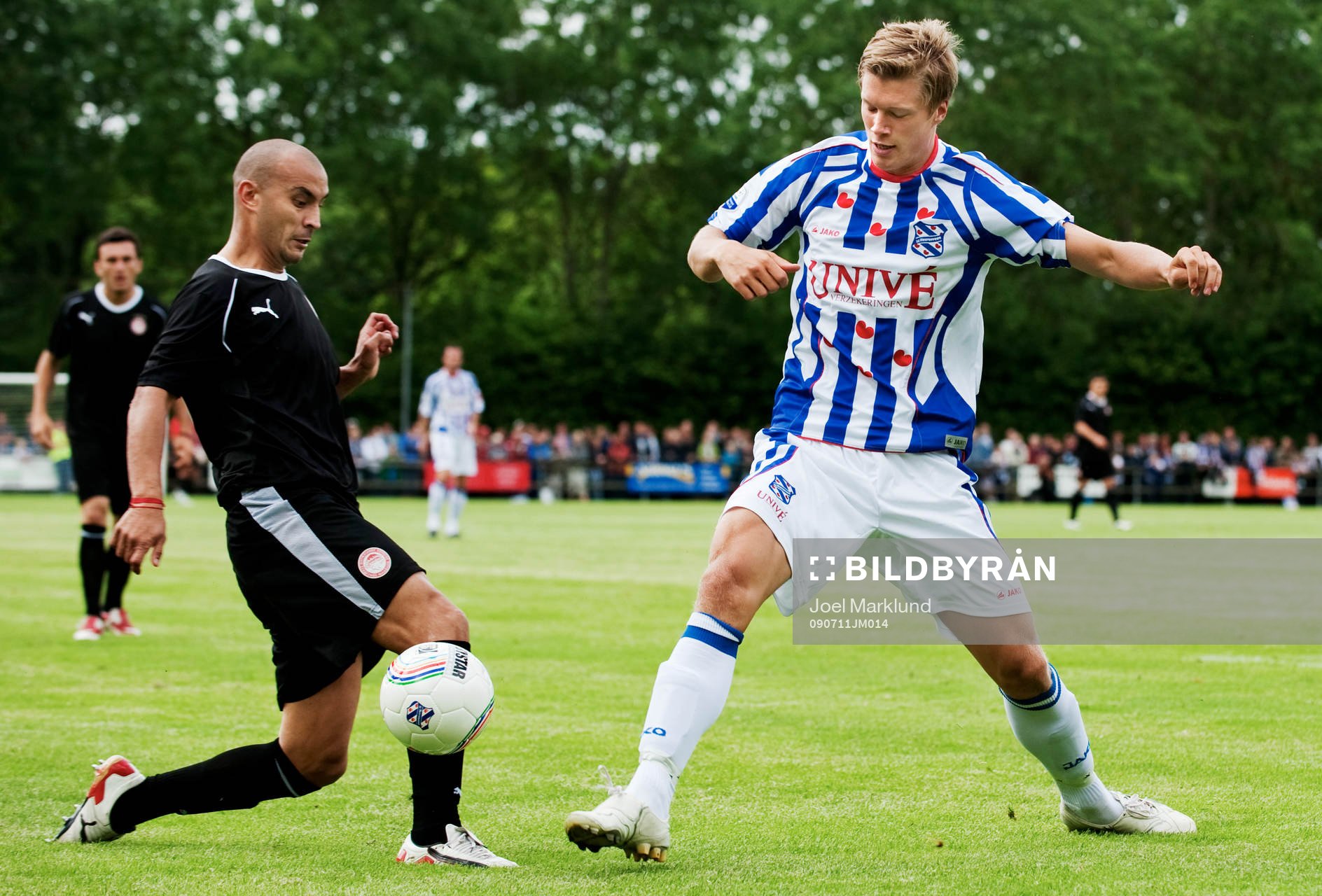 Fotboll, holländsk, träningsmatch, Heerenveen -